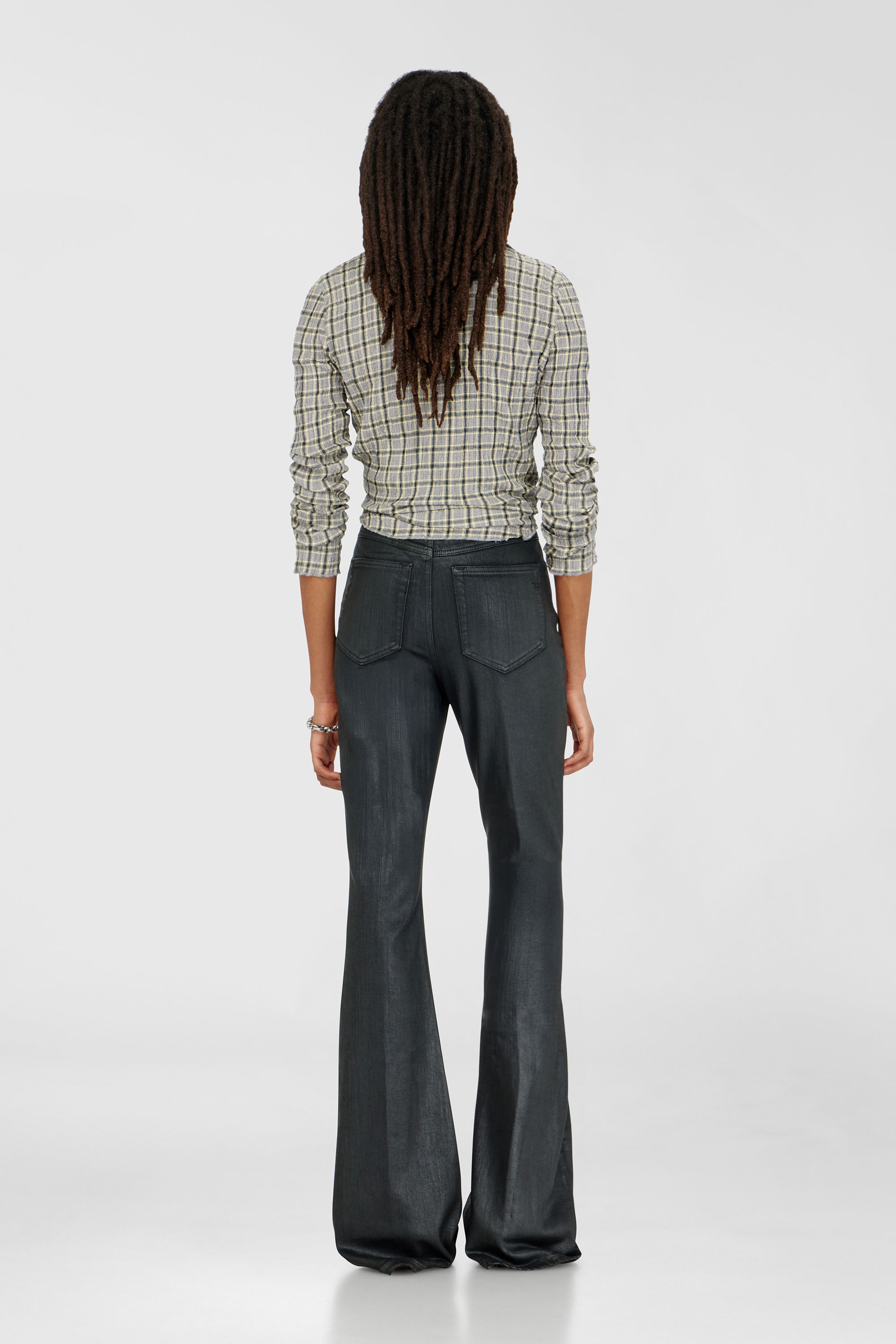 Diesel - Woman's Bootcut Jeans 1973 D-Partt 09P78, Black/Dark grey - 3