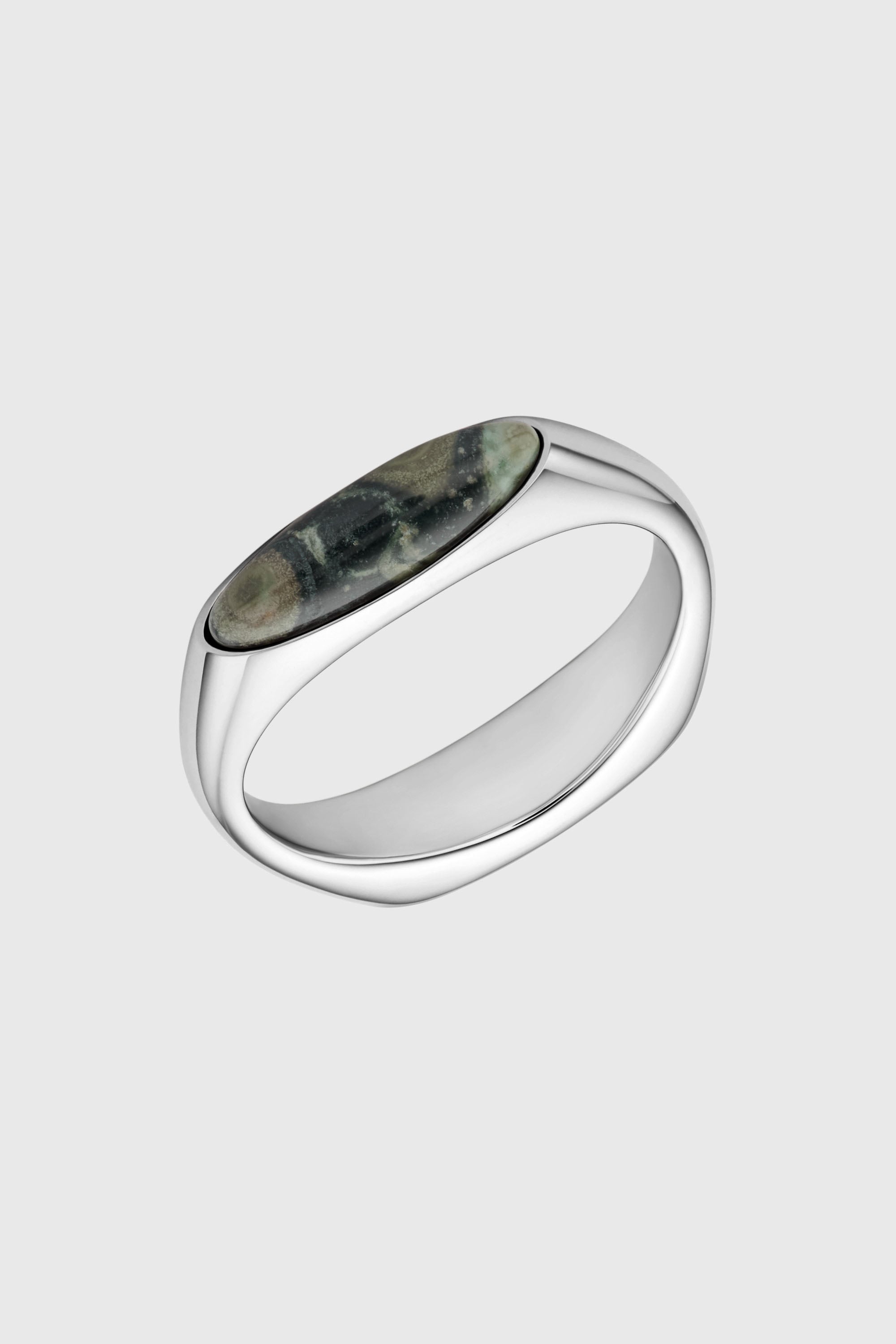 Diesel - DX167940 JEWELLERY, Unisex's Stainless Steel Signet Ring in Silver - 1