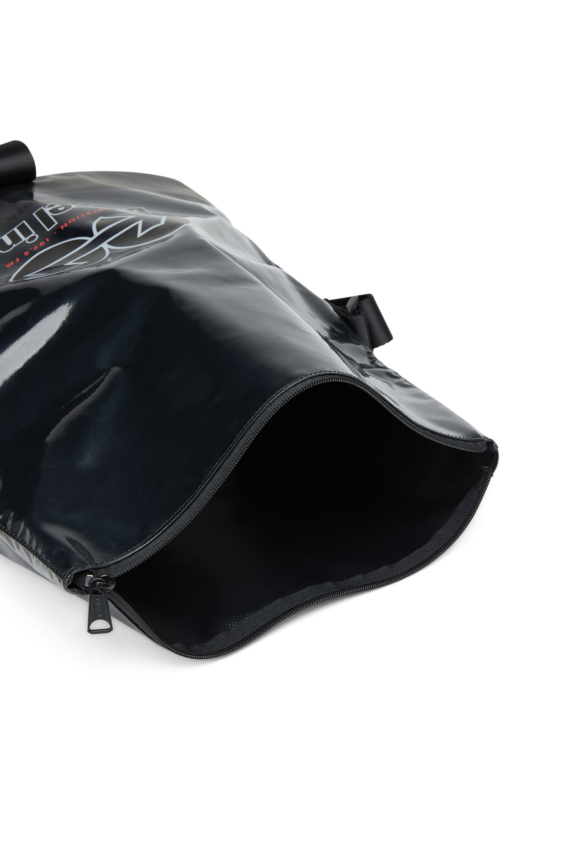 Diesel - TRAP/D SHOULDER BAG M, Black - Image 4