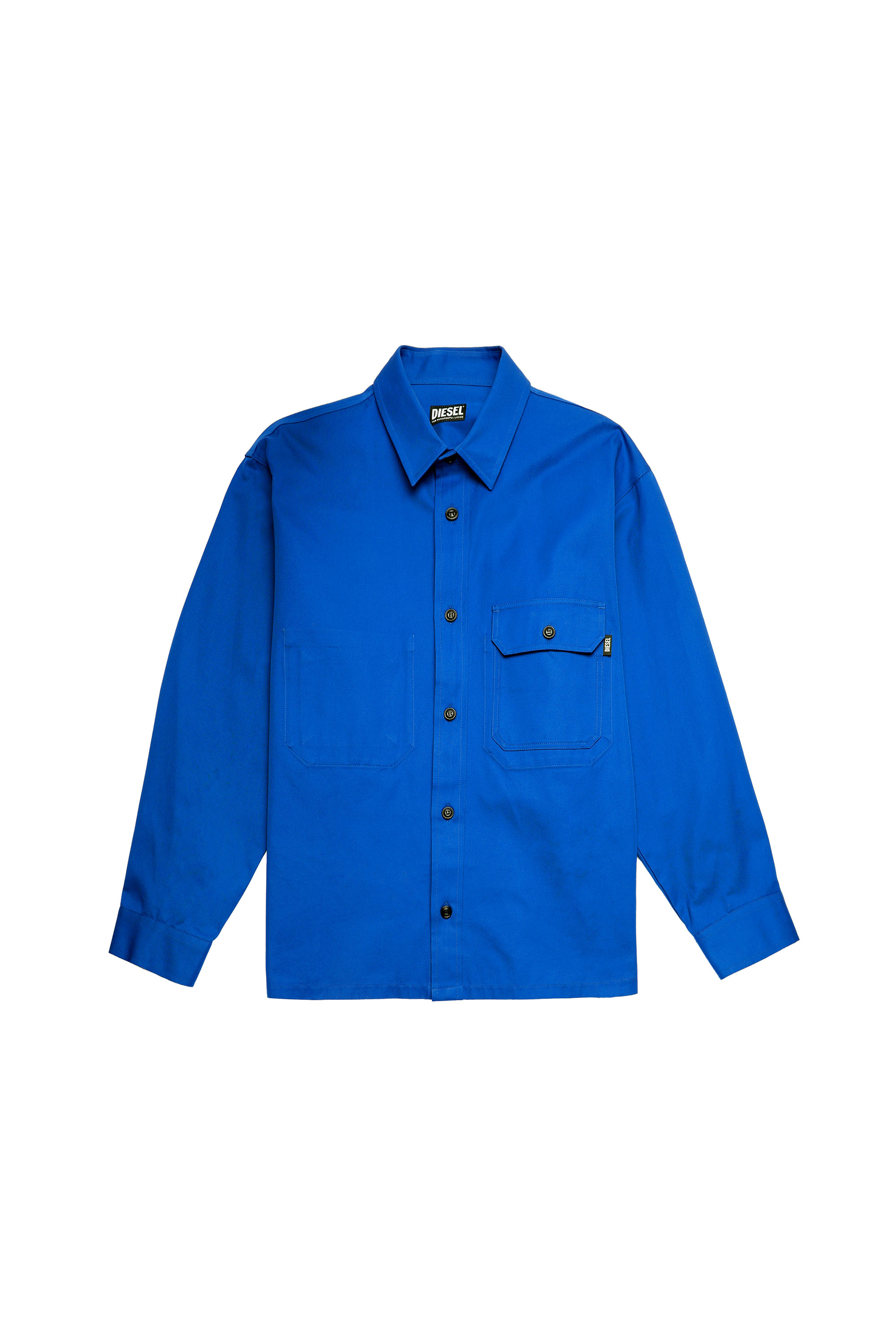 S-BUNNELL-A, Blue - Shirts