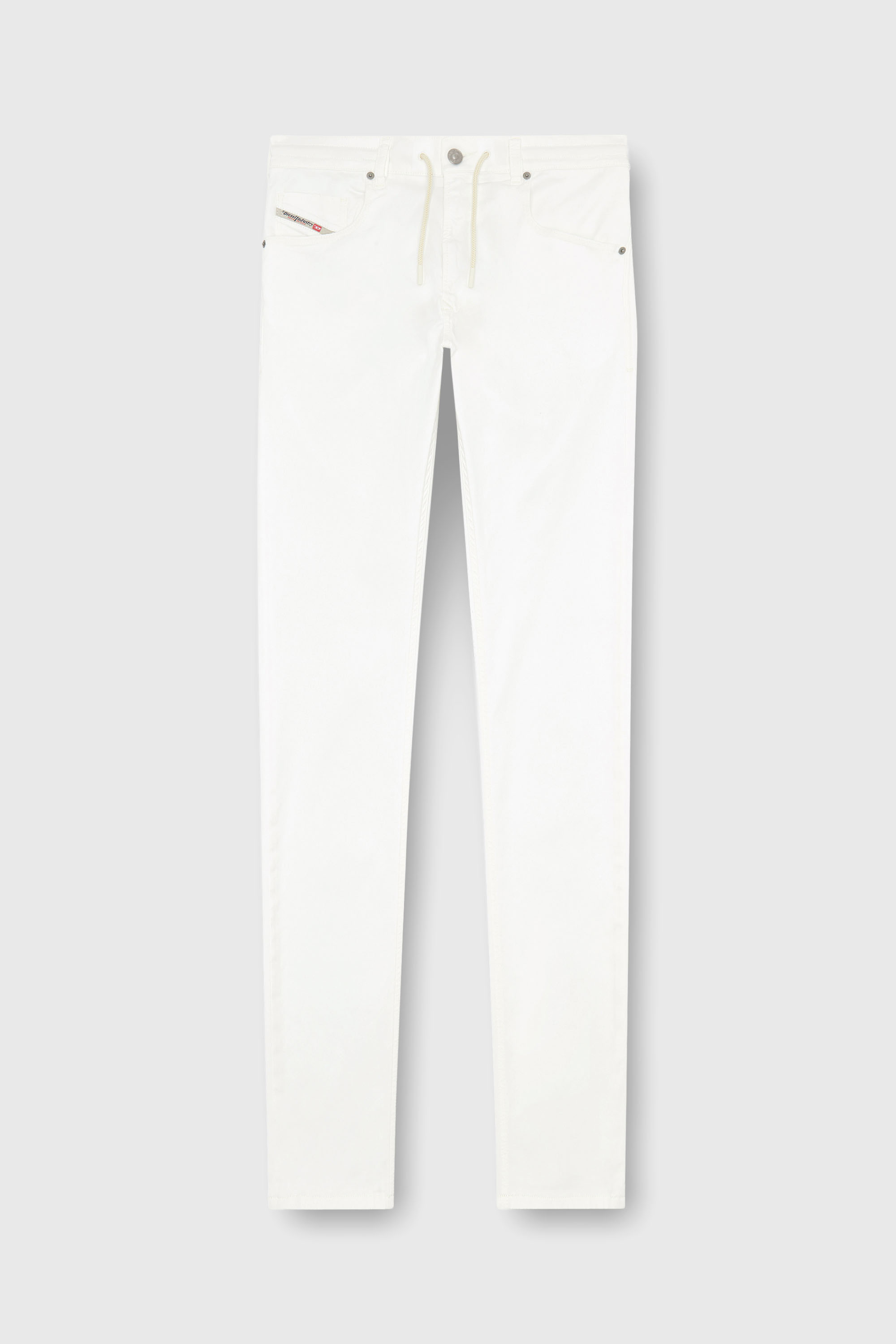 Diesel - Man's Regular 2032 D-Krooley Joggjeans&reg; 068HX, White - 2