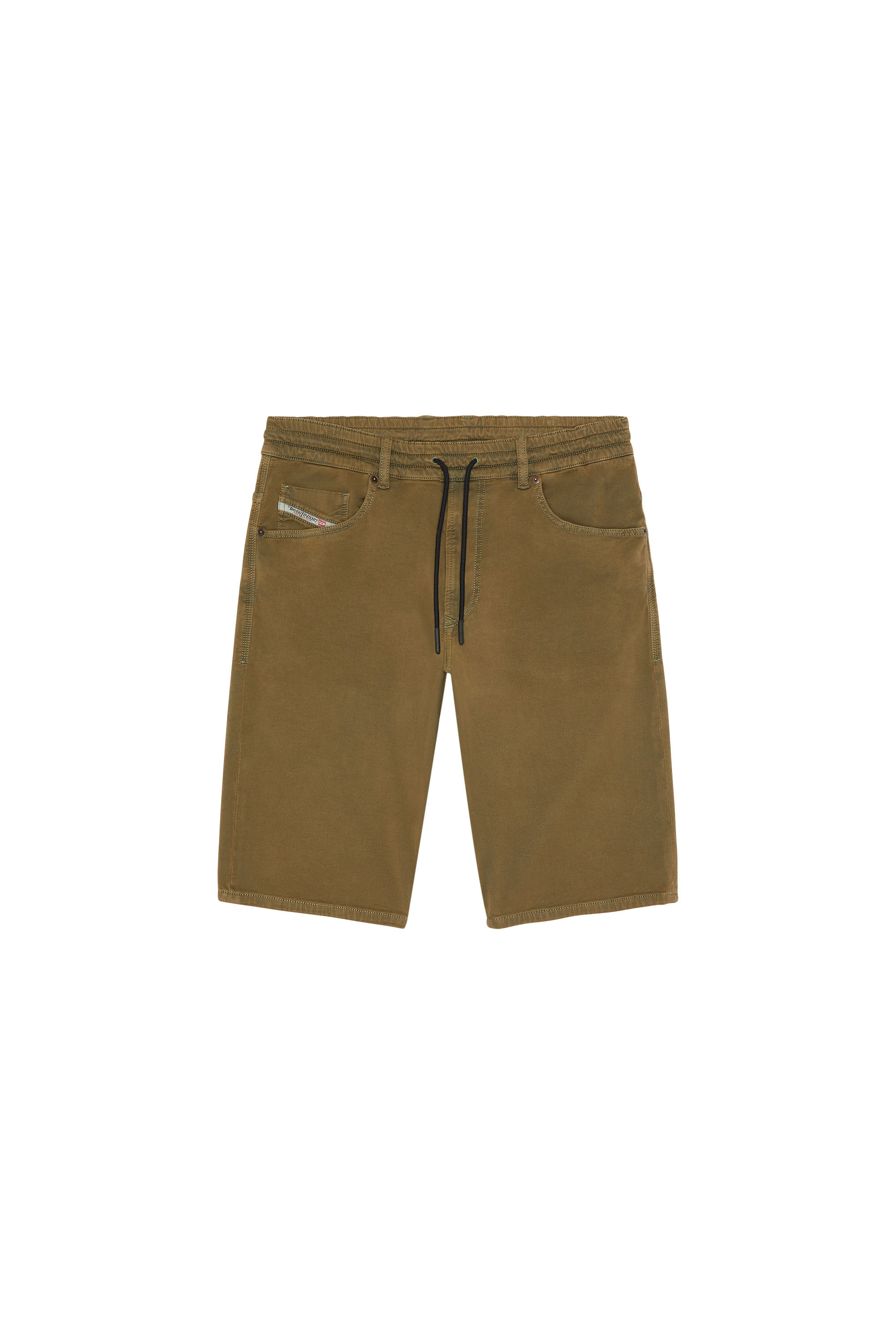 Diesel - D-KROOLEY-SHORT JOGG, Military Green - Image 3