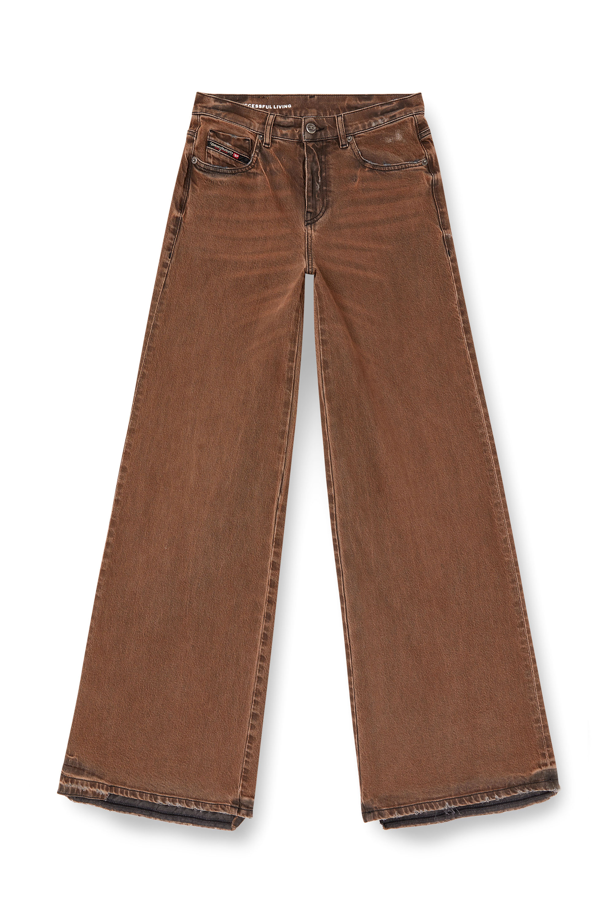 Diesel - Woman's Flare Jeans 1978 D-Akemi 09L24, Brown - 5