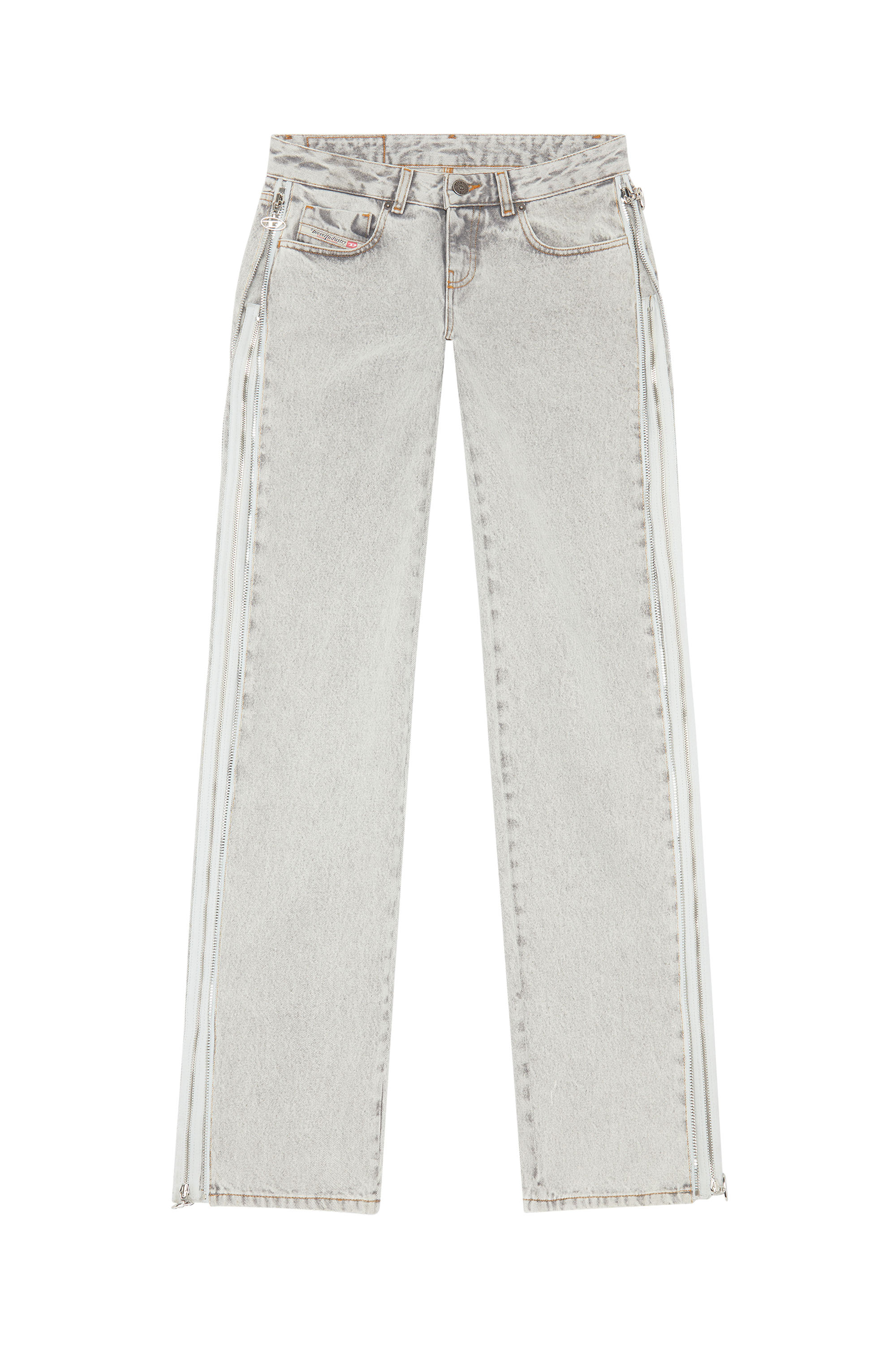 2002 007F8 Straight Jeans, Light Grey - Jeans