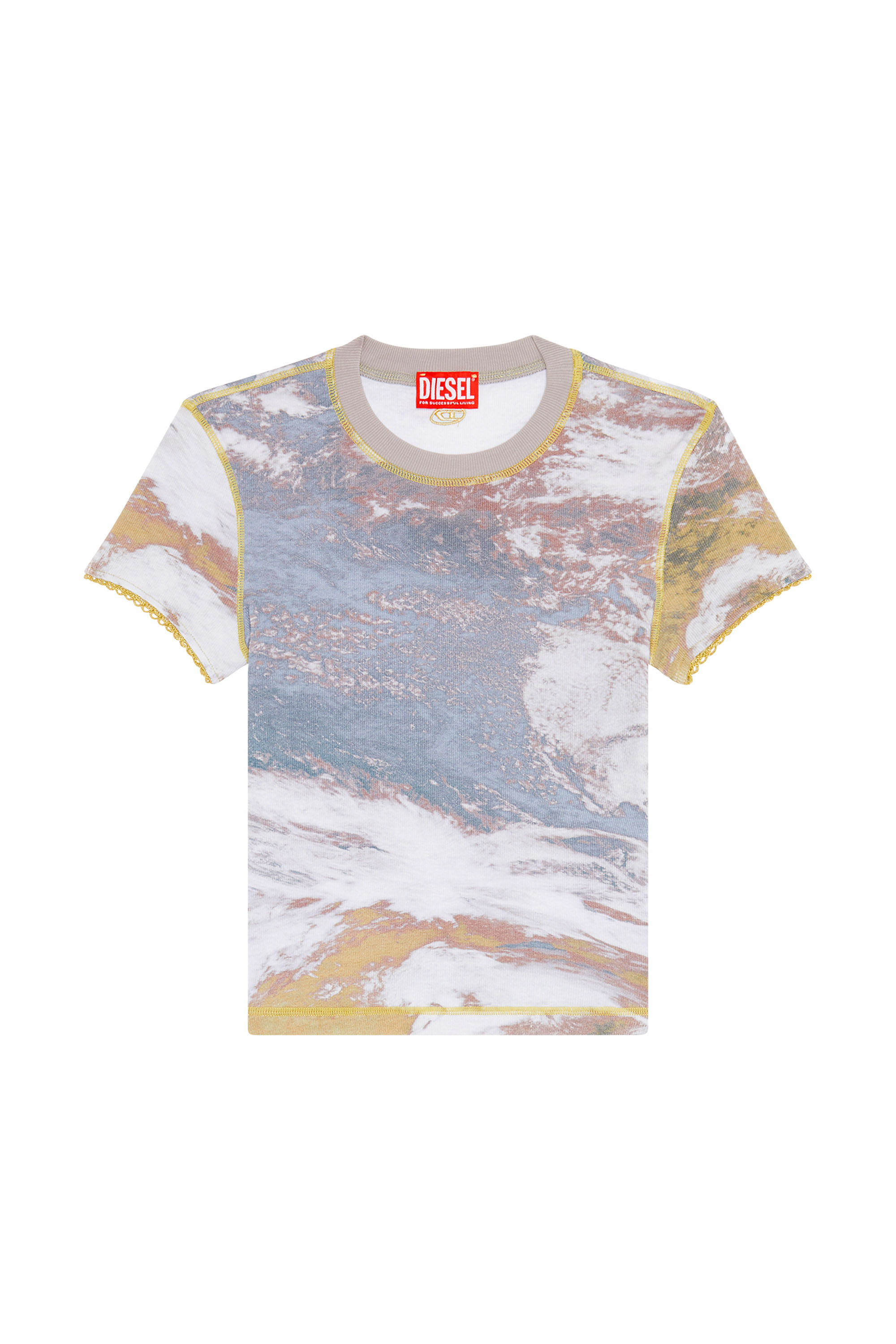 Diesel - T-SKINZY-LACE, Lilac - Image 4