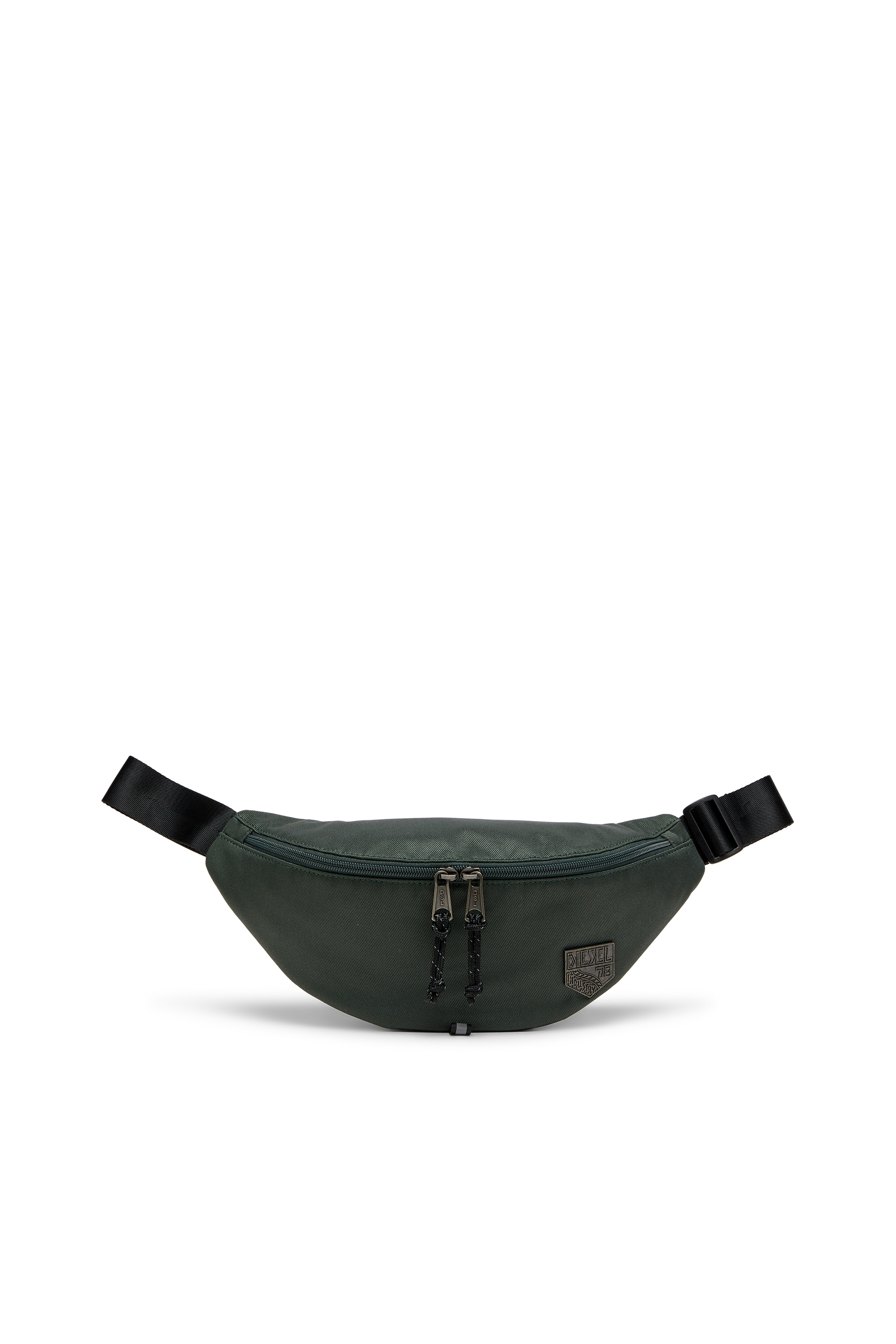 Diesel - D-PACK BELTBAG X, Unisex's D-Pack - Belt bag in nylon with emblem logo in Dark Green - 1