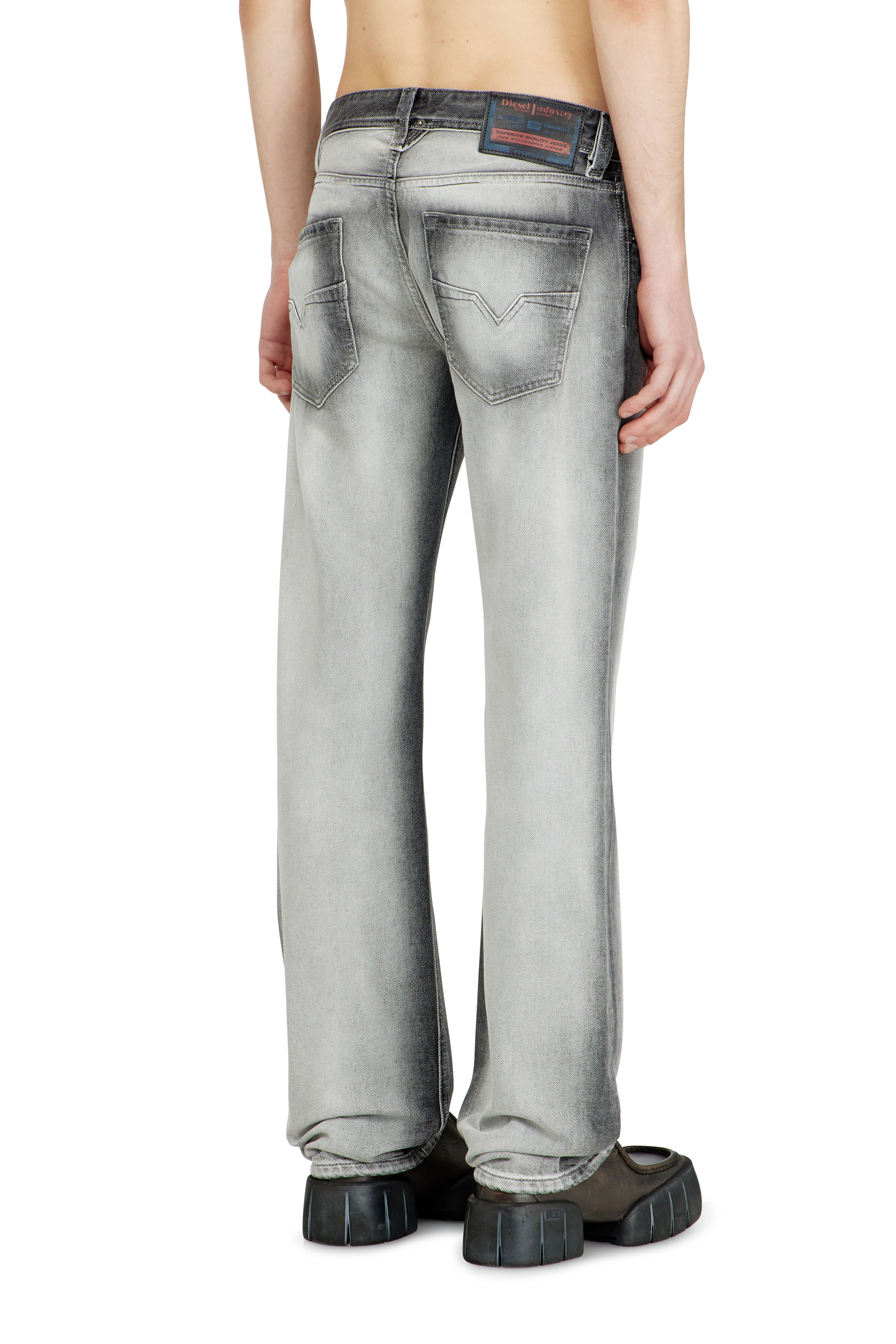 Diesel - Man's Regular Jeans 1985 Larkee 09P28, Dark grey - 3