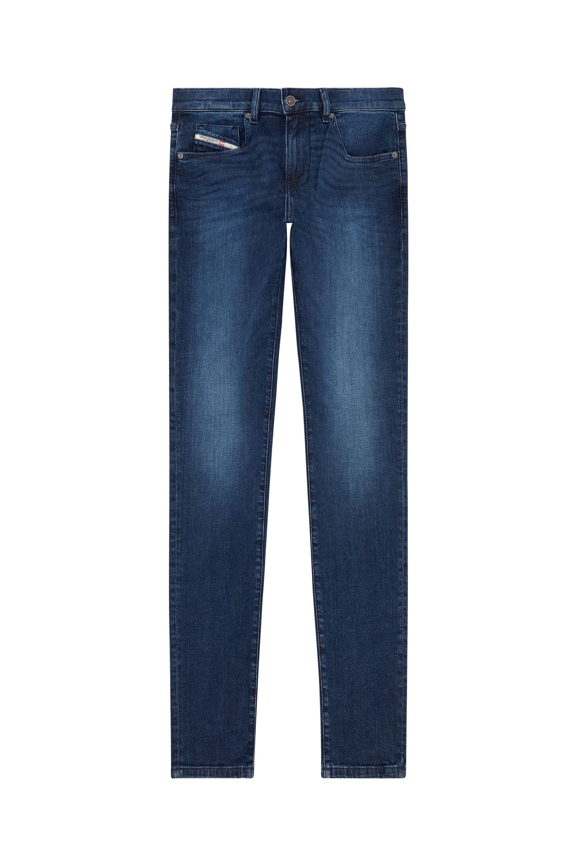 Diesel - Slim Jeans 2019 D-Strukt 0CNAA, Dark Blue - Image 5