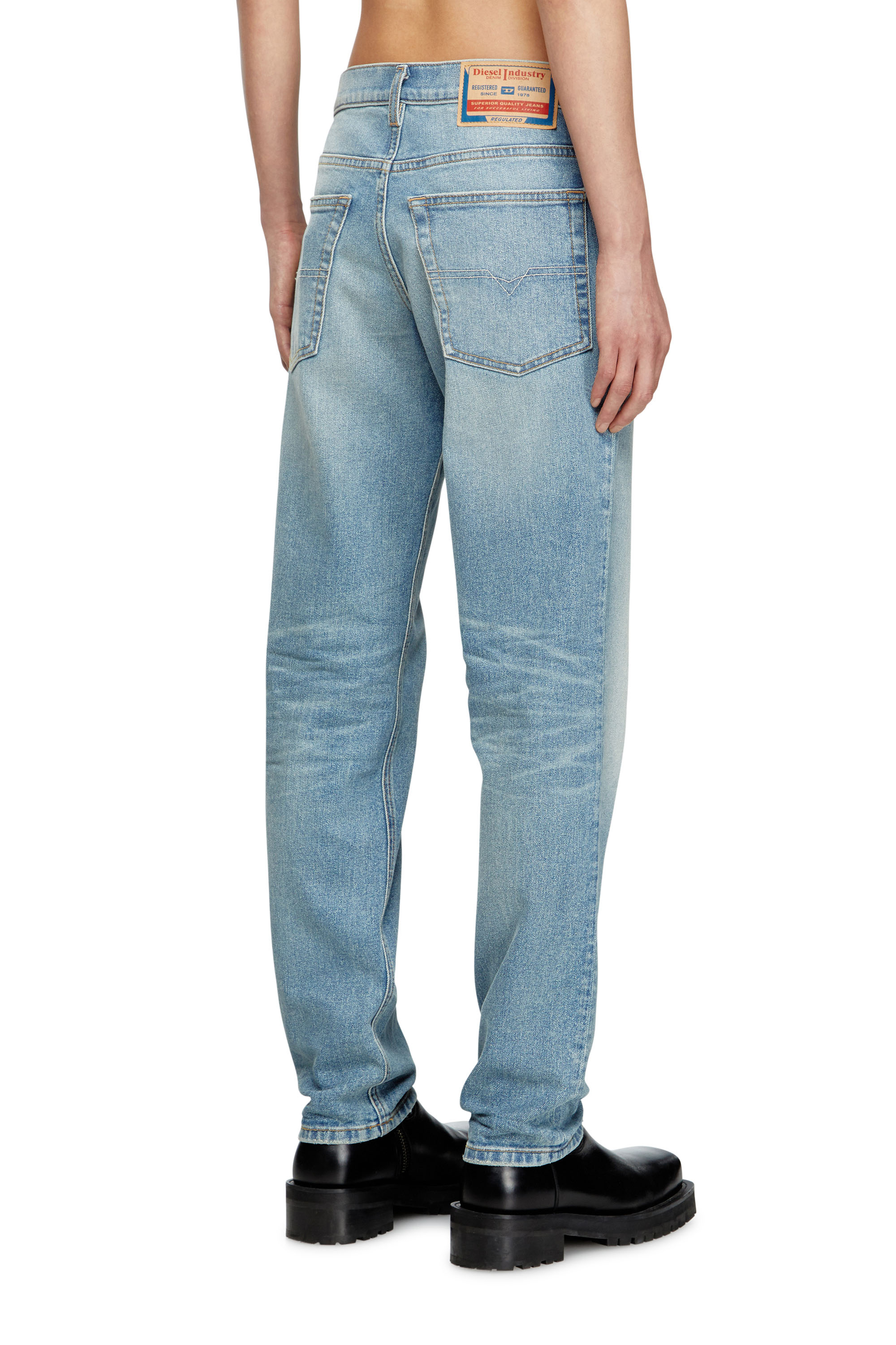 Diesel - Man's Regular Jeans 2023 D-Finitive 0DBEH, Light Blue - 4