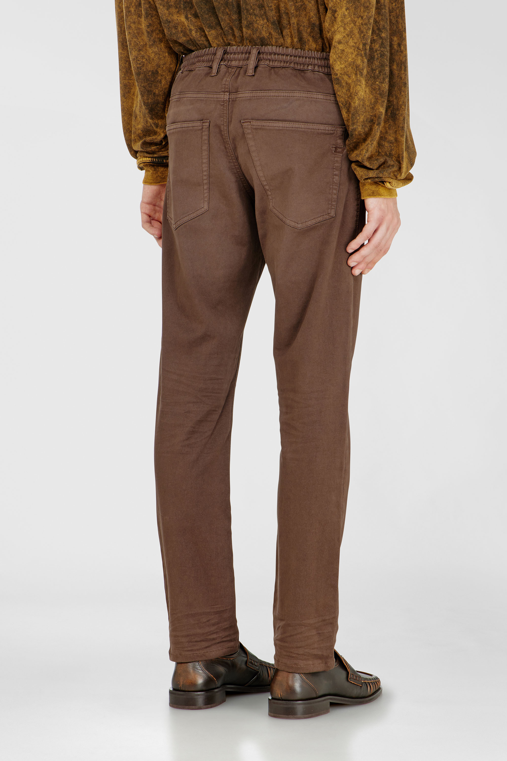 Diesel - Man's Regular 2032 D-Krooley Joggjeans&reg; 0670M, Brown - 3
