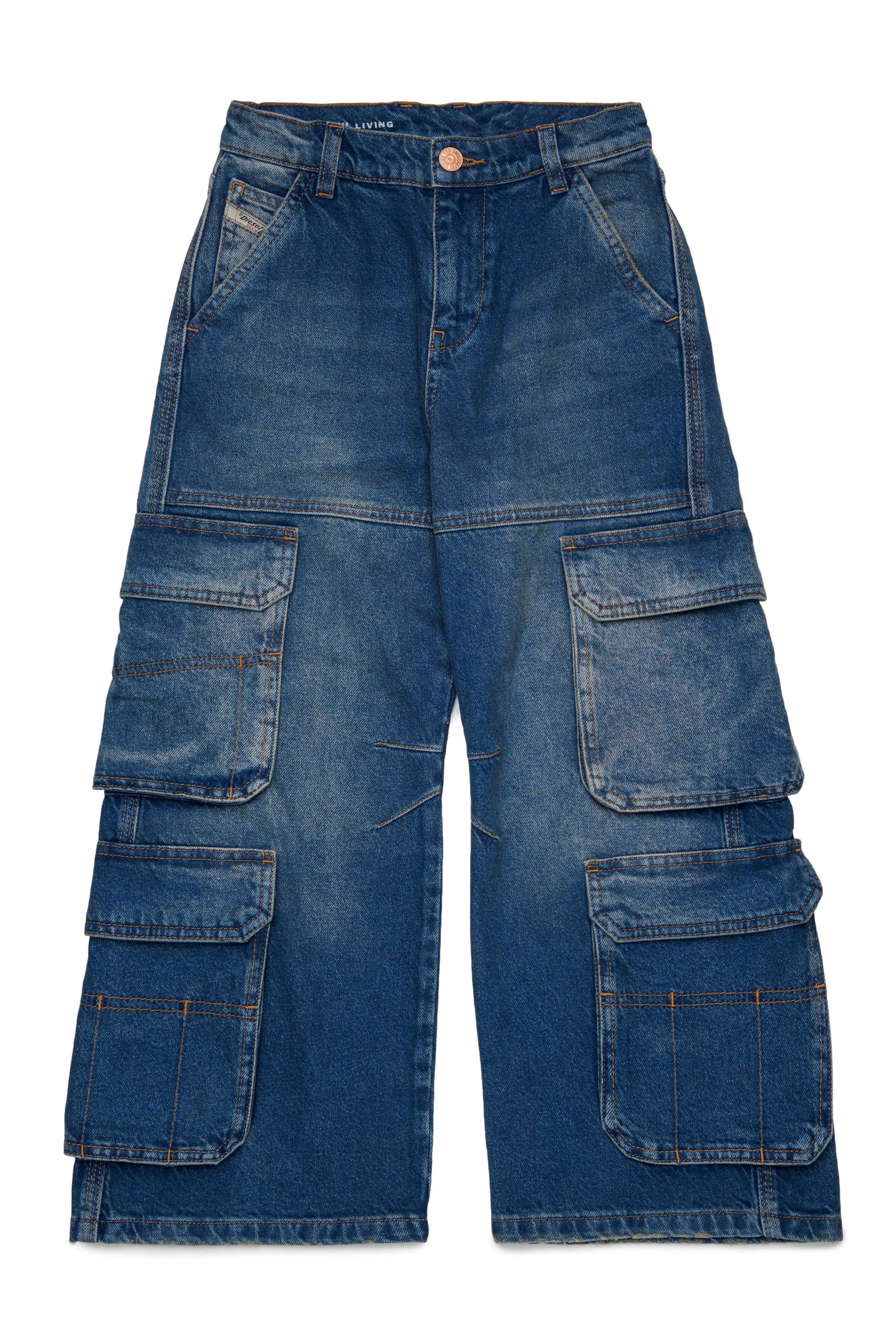 Diesel - Woman's D-ARGJX-CARGO-S-J, Medium blue - 1