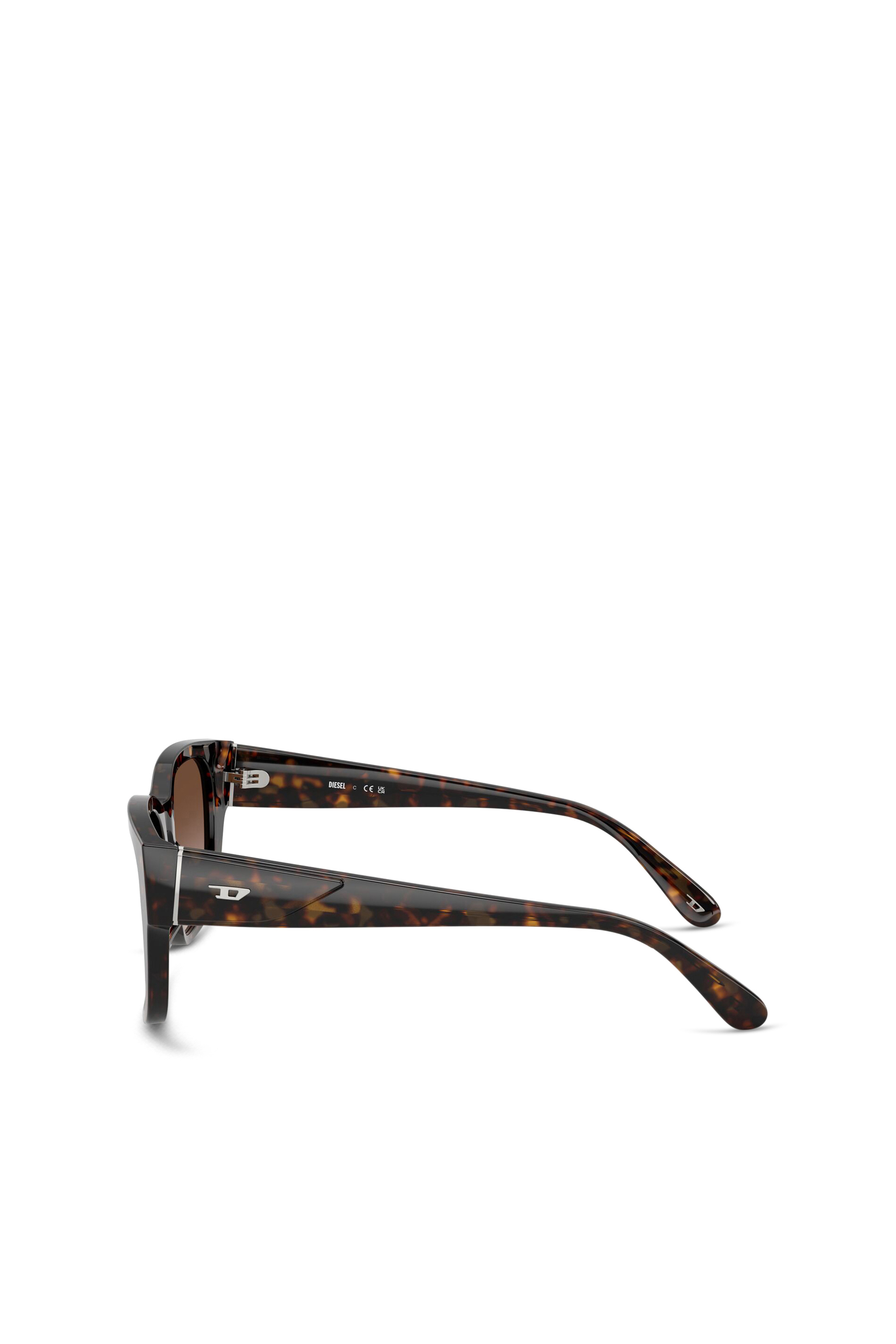 Diesel - 0DL2005, Unisex's Square sunglasses in Brown - 2