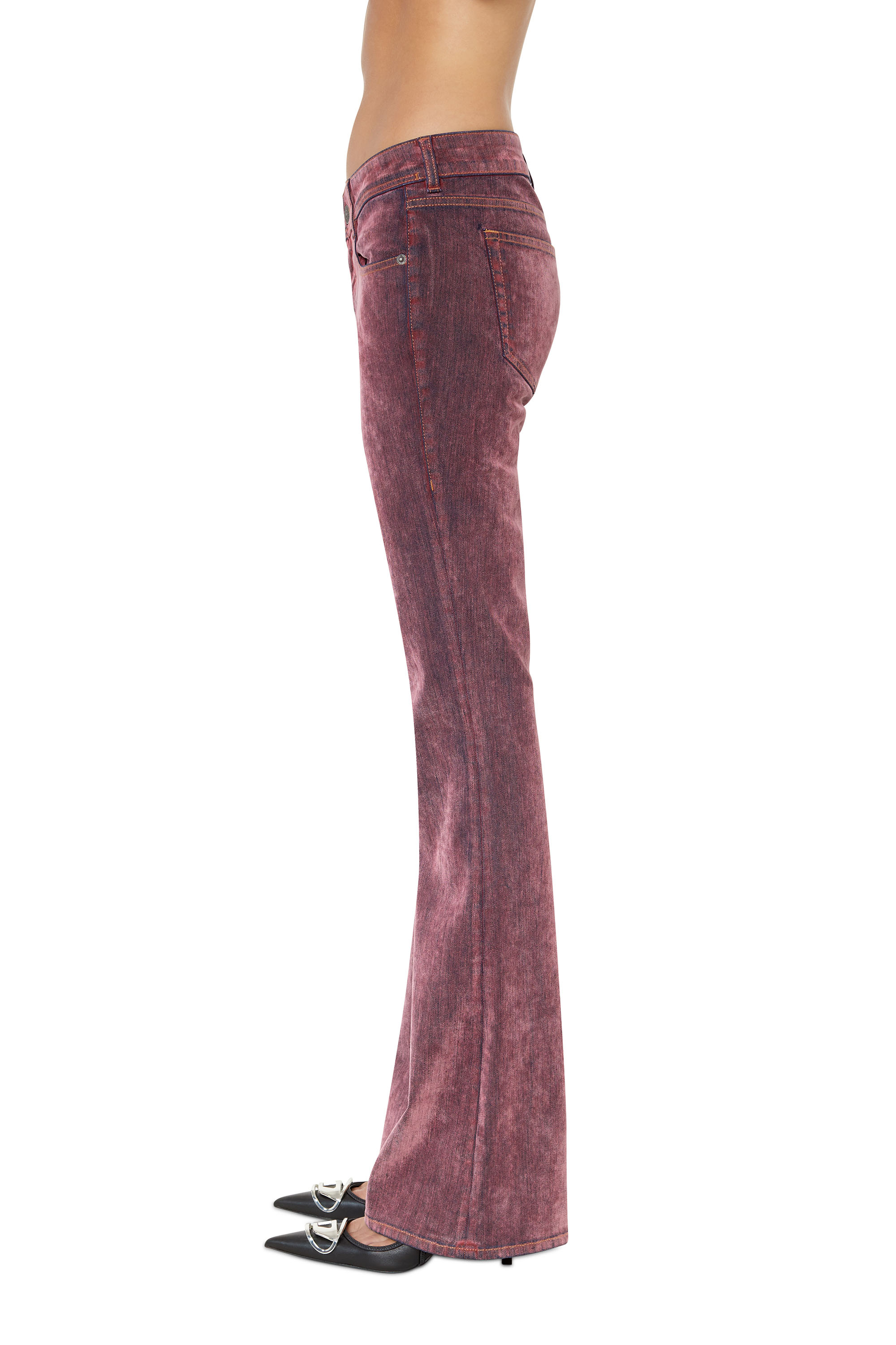Diesel - 1969 D-Ebbey 0ELAH Bootcut and Flare Jeans, Pink - Image 4