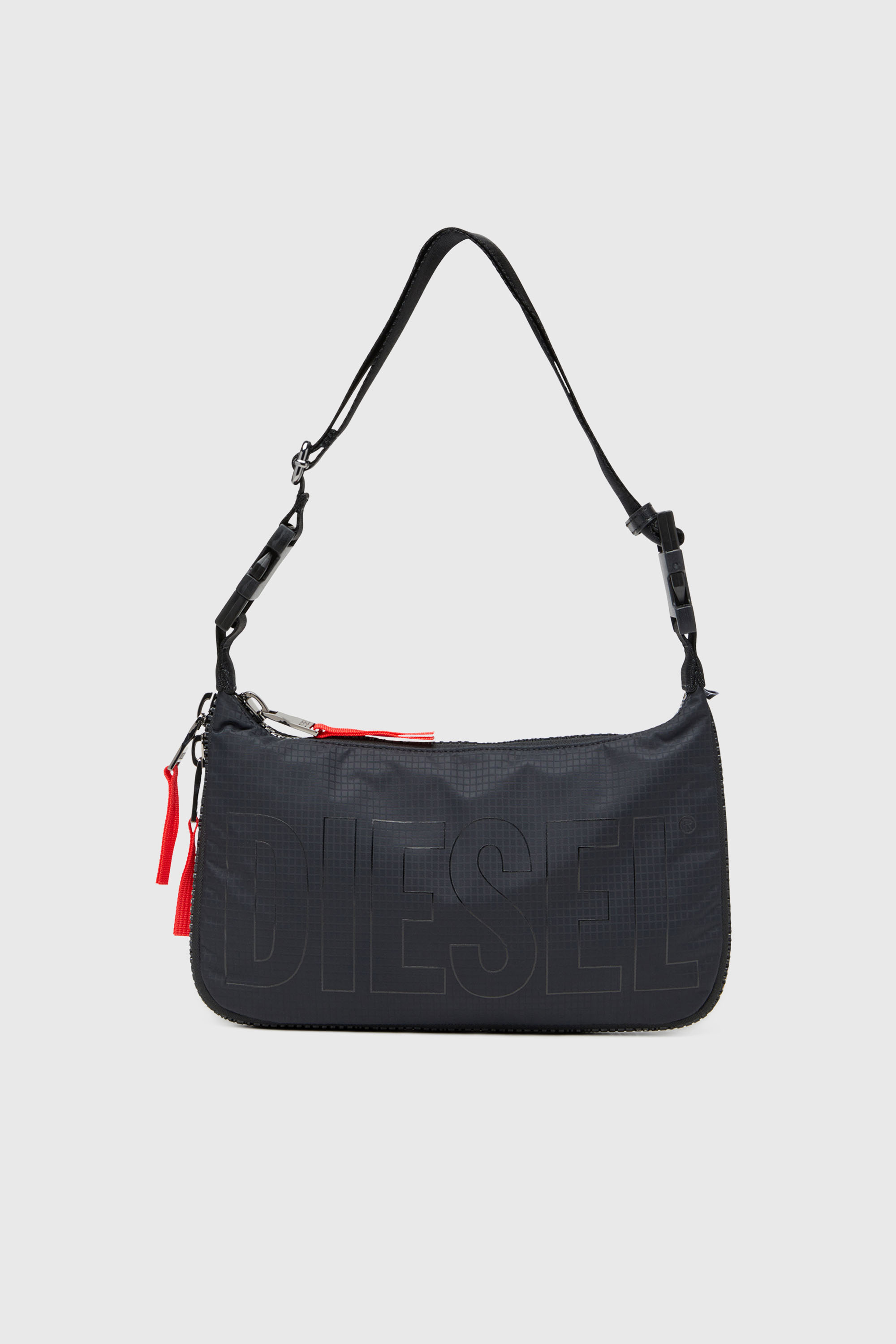 Diesel - ZIP-D CROSSBODY BAG X, Unisex's Zip-D X-Expandable utilitarian shoulder bag in Black - 2