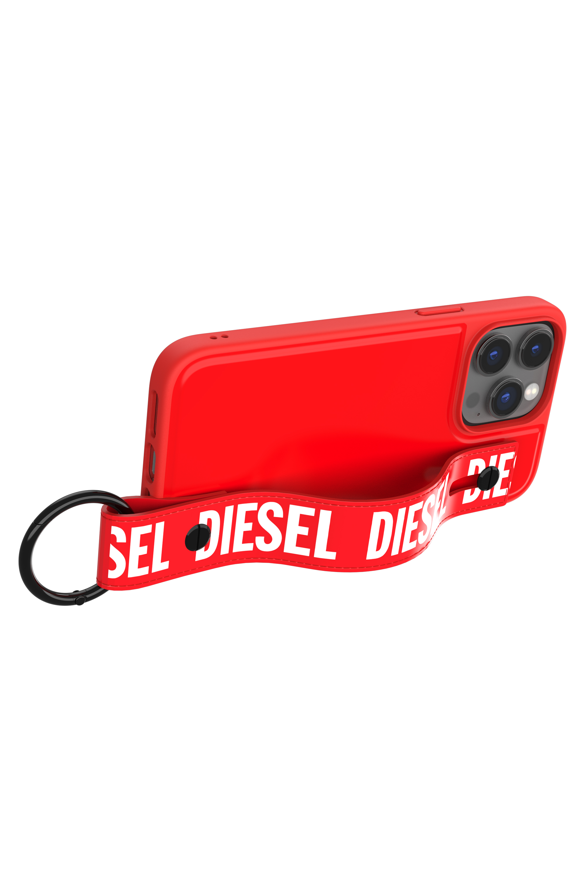 Diesel - 50288 MOULDED CASE, Unisex's Handstrap case for iPhone 14 Pro Max in Red - 5