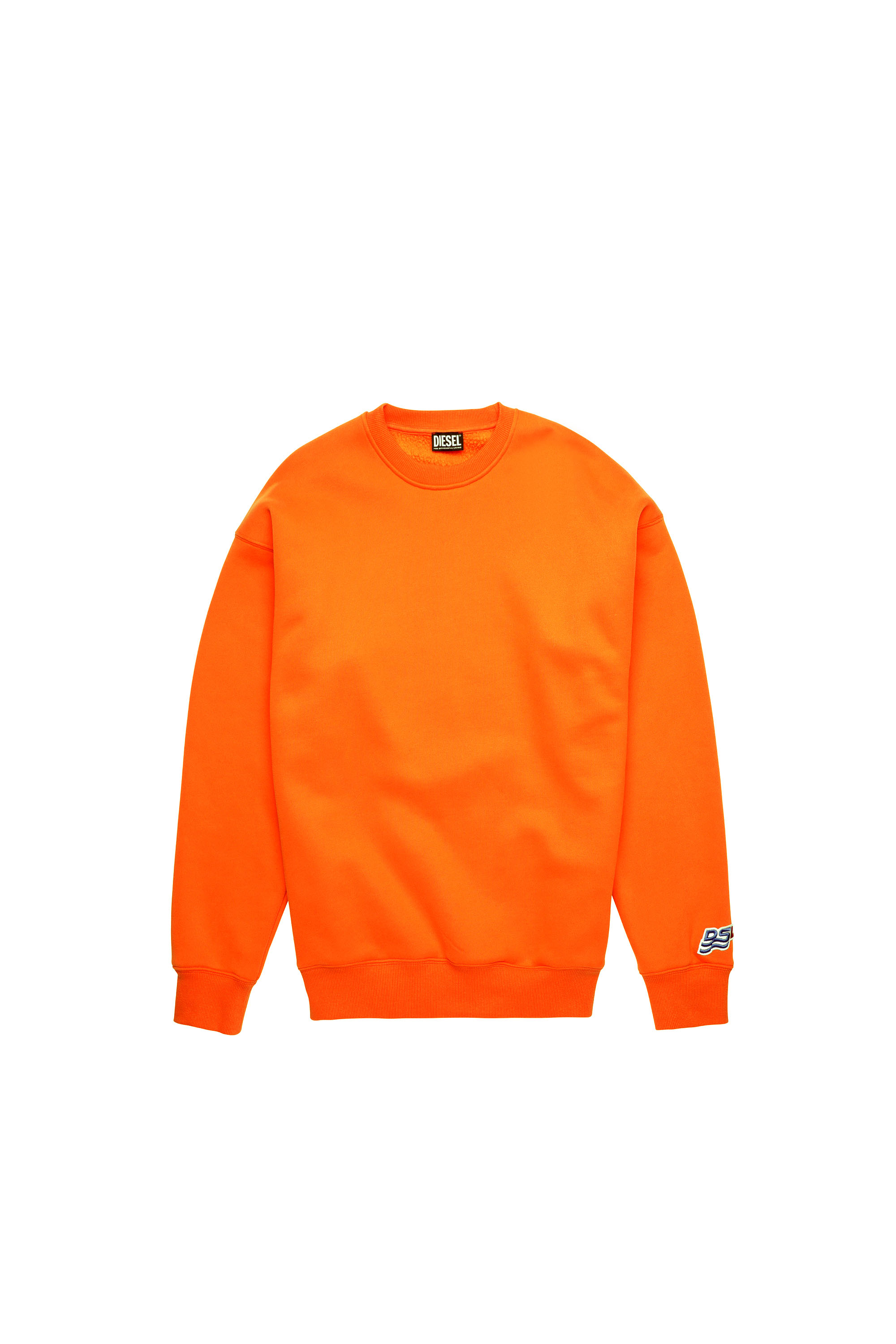 S-MART-RIB-B1, Orange - Sweaters
