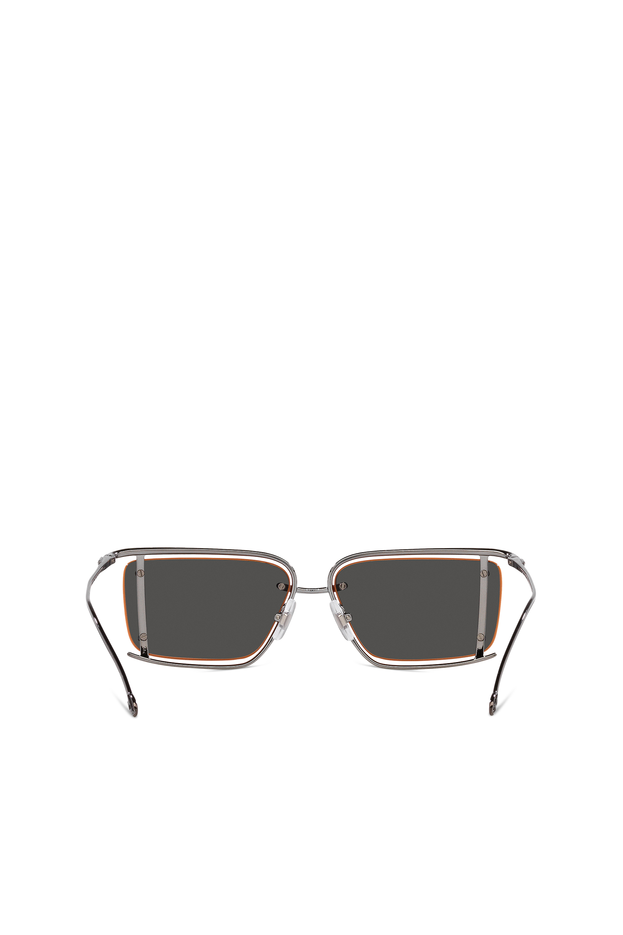 Diesel - 0DL1002, Unisex's Rectangle sunglasses in Black - 3