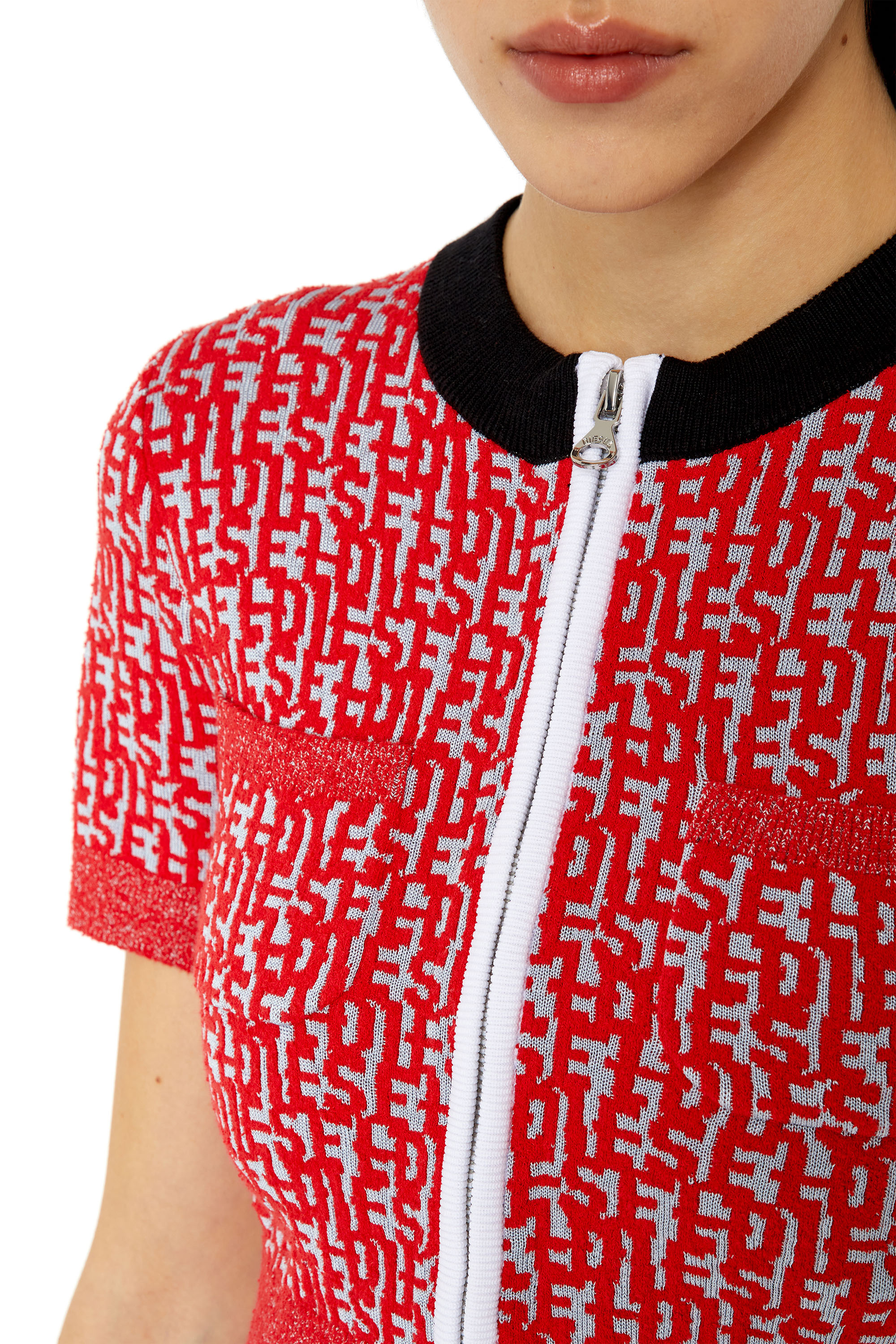 Diesel - M-ATHILDE, Grey/Red - Image 5