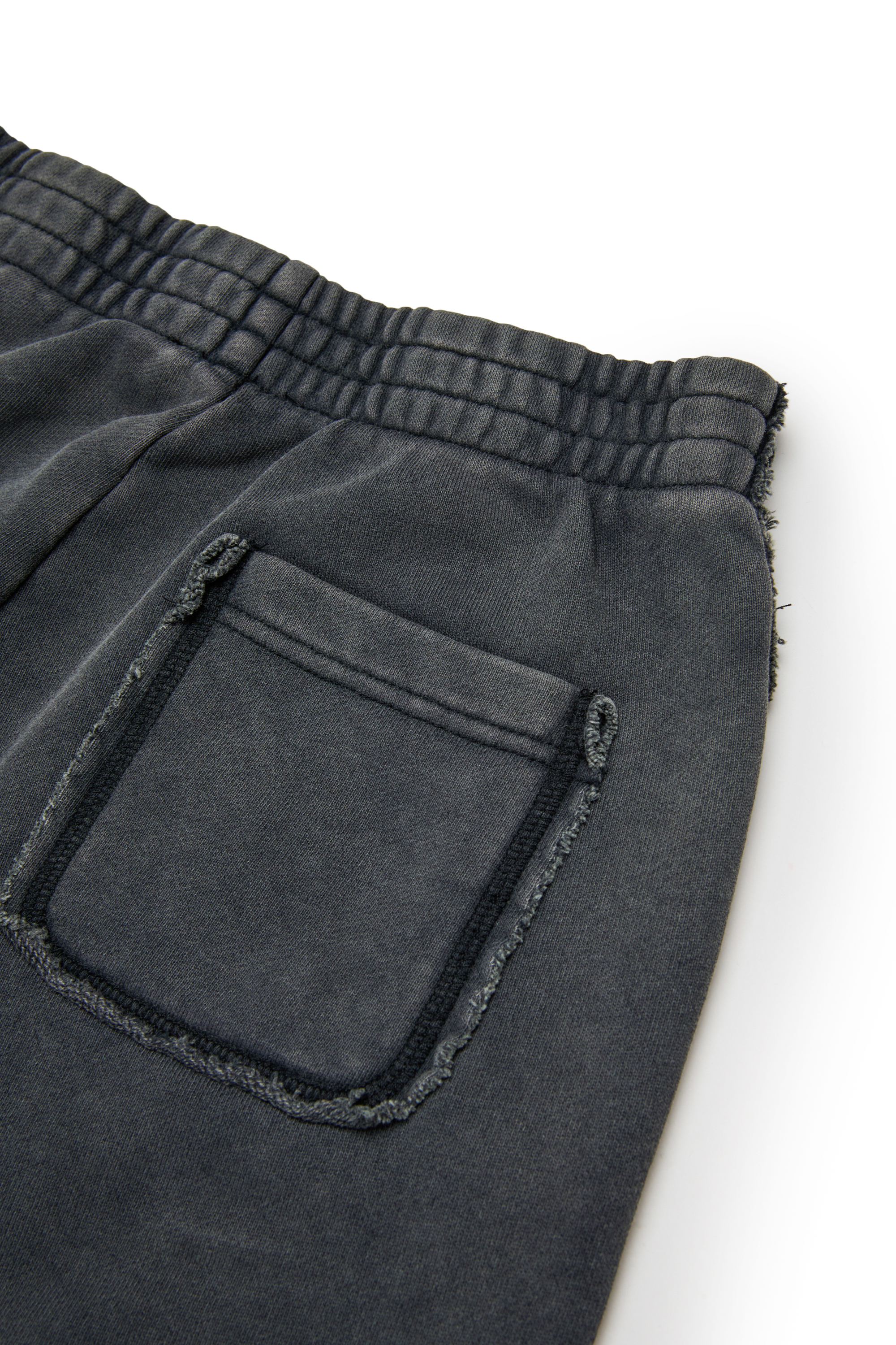 Diesel - PMARKYRAW, Man's Cotton pants with elastic waist in Black - 4