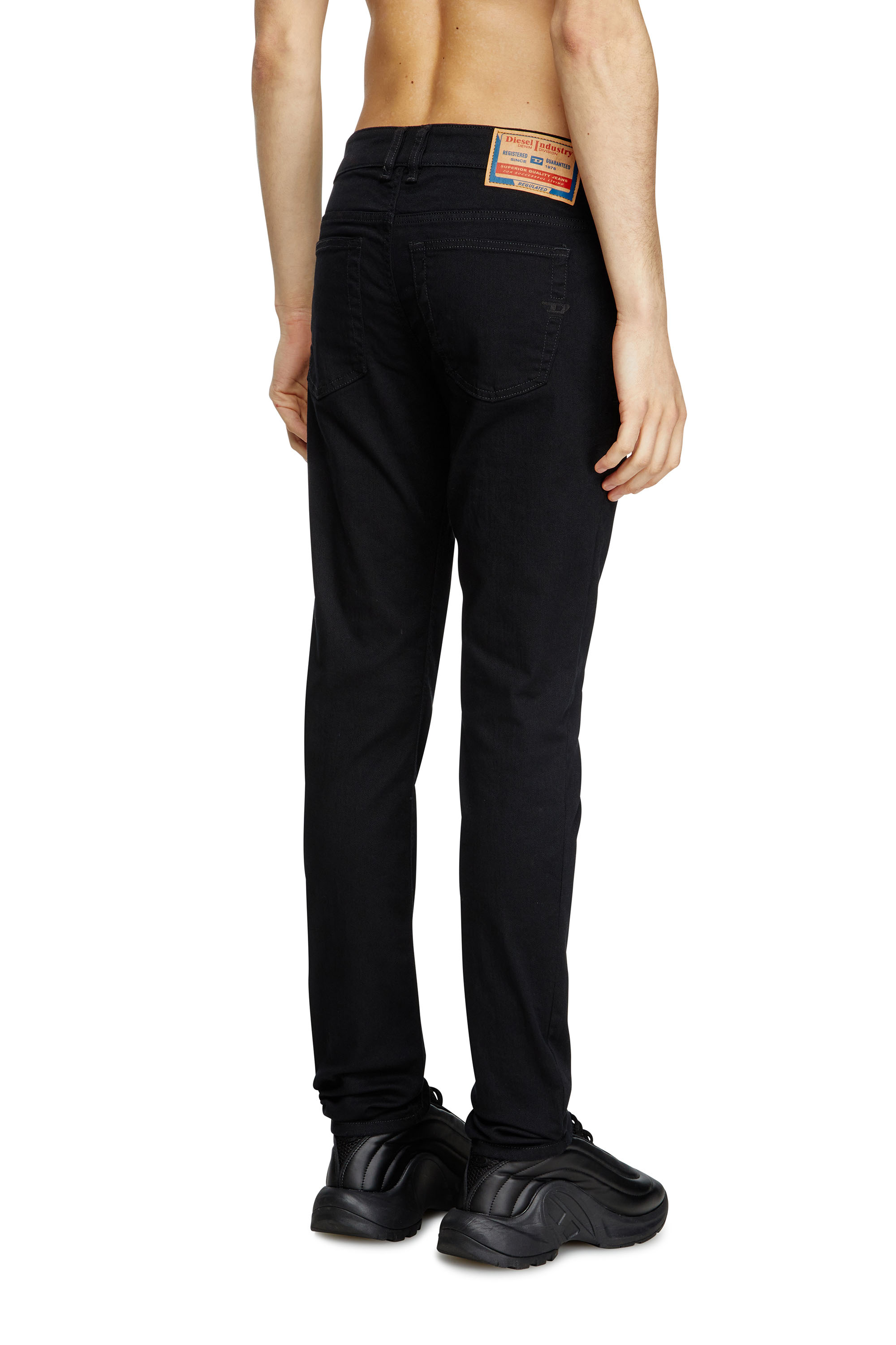 Diesel - Skinny Jeans 1979 Sleenker 09C51, Black/Dark grey - Image 2