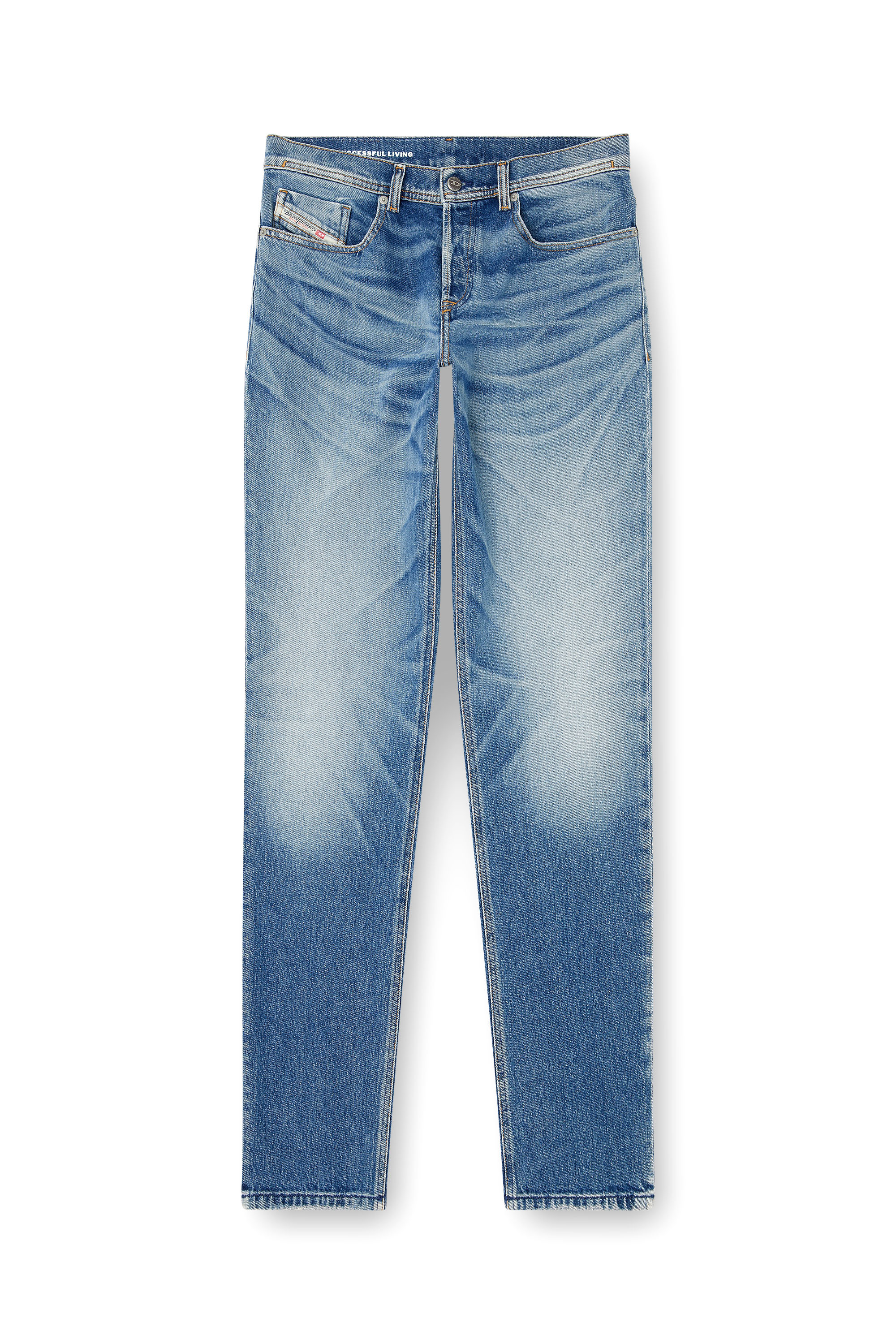 Diesel - Man's Regular Jeans 2023 D-Finitive 09M12, Medium blue - 2