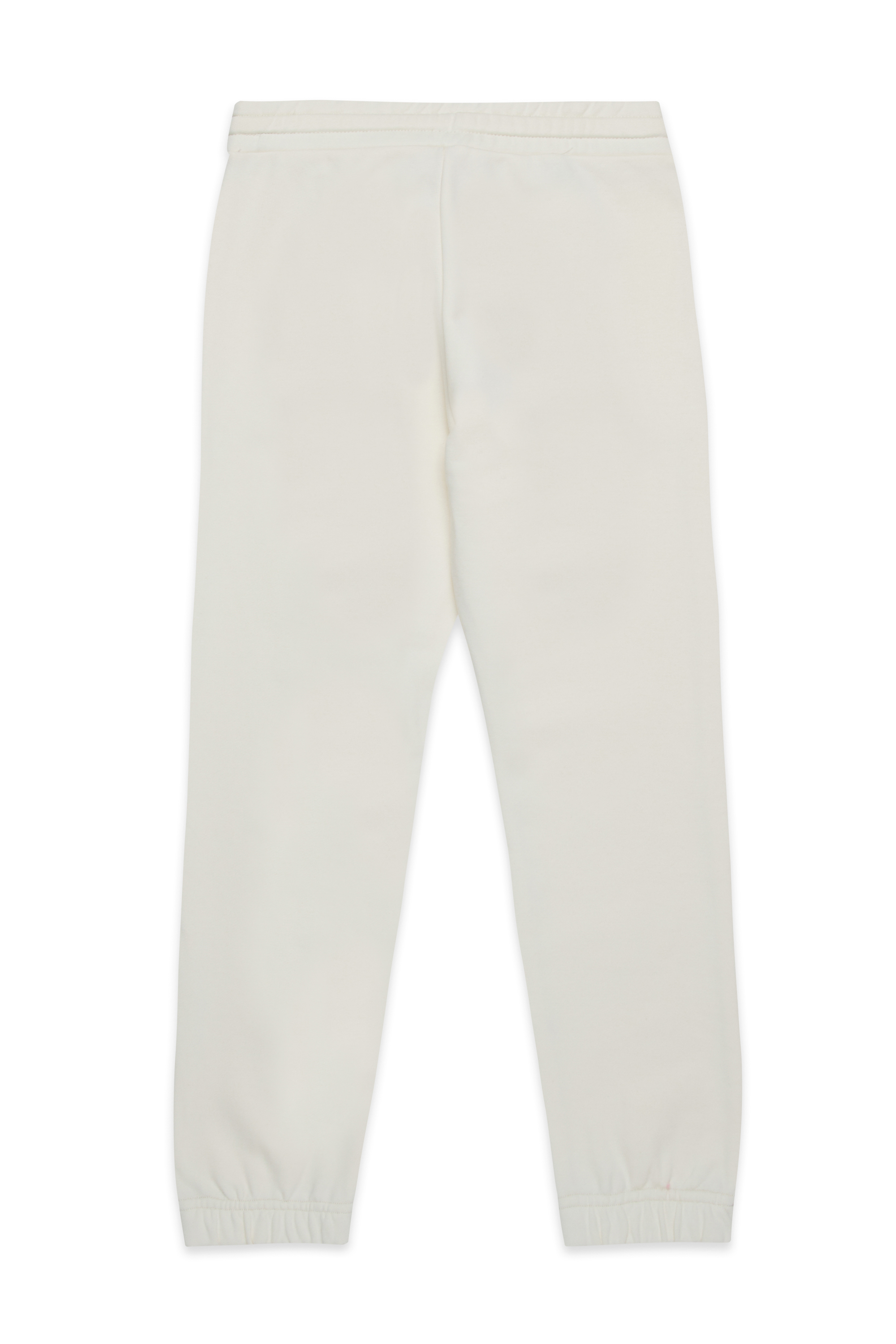 Diesel - PBASE, Man's Sweatpants with smudged logo in White - 2