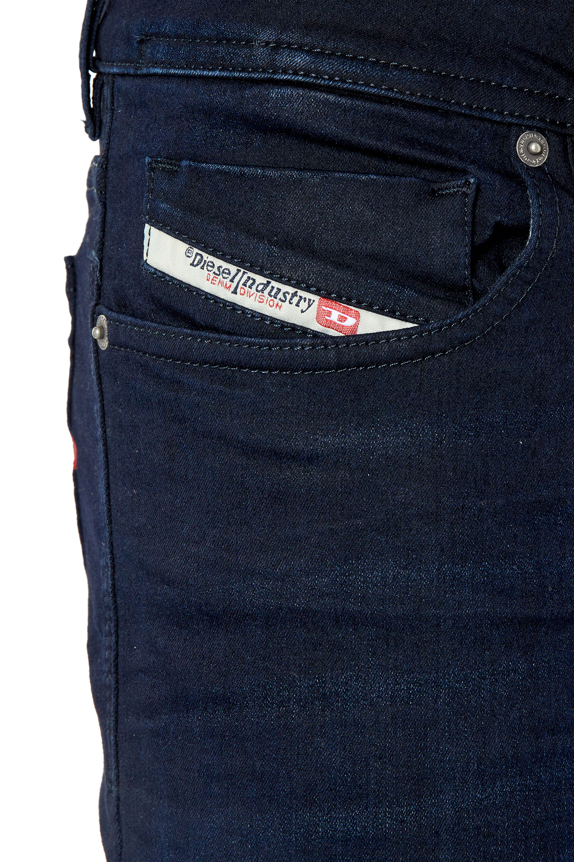 Diesel - 1979 Sleenker E095X Skinny Jeans, Dark Blue - Image 3