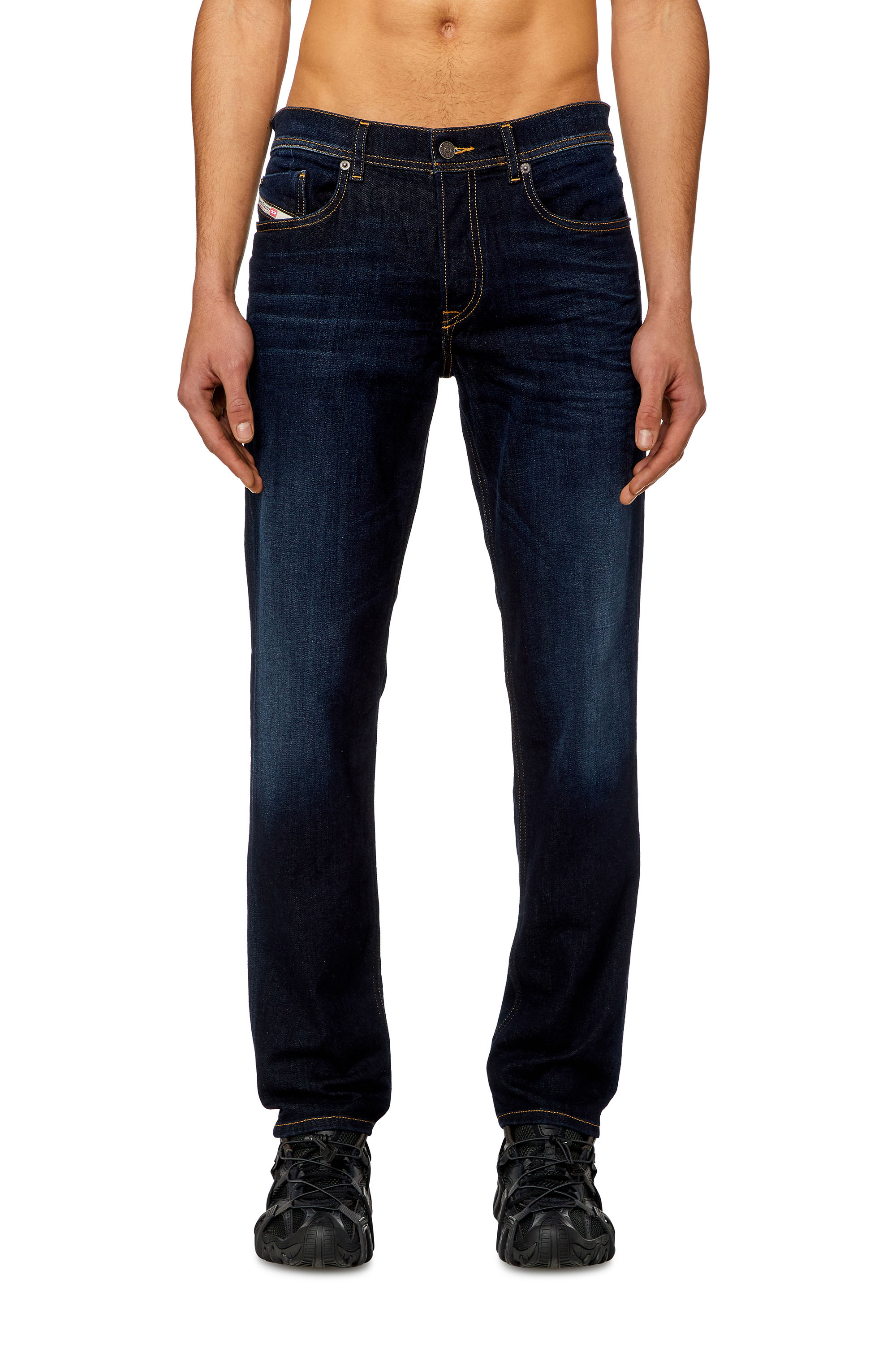 Diesel - Tapered Jeans 2023 D-Finitive 009ZS, Dark Blue - Image 1