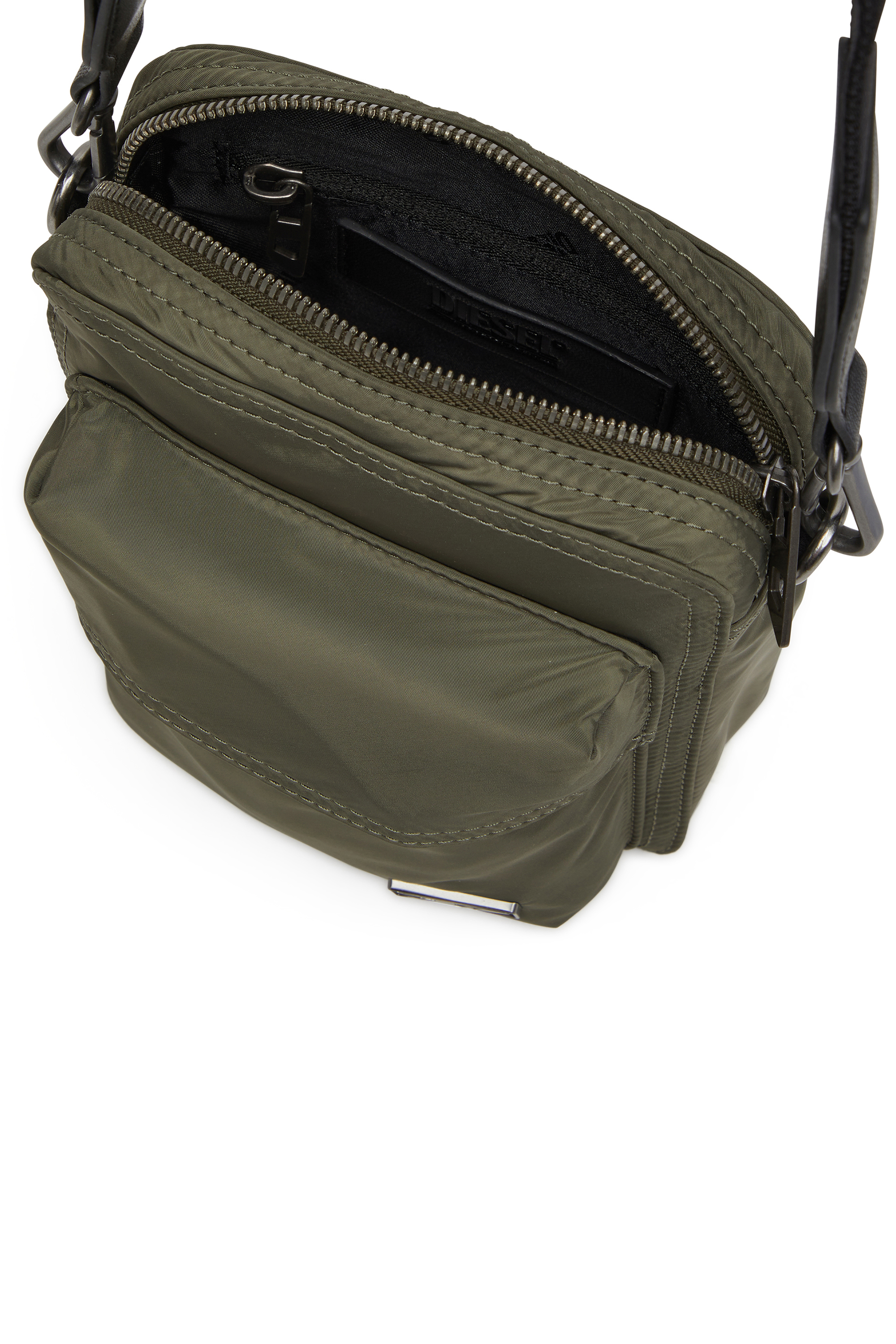 MULTI-PKTS CROSSBODY X, Green Diesel - MULTI-PKTS CROSSBODY X, Unisex's Multi-Pkts-Crossbody bag in utilitarian shell in Green - 3