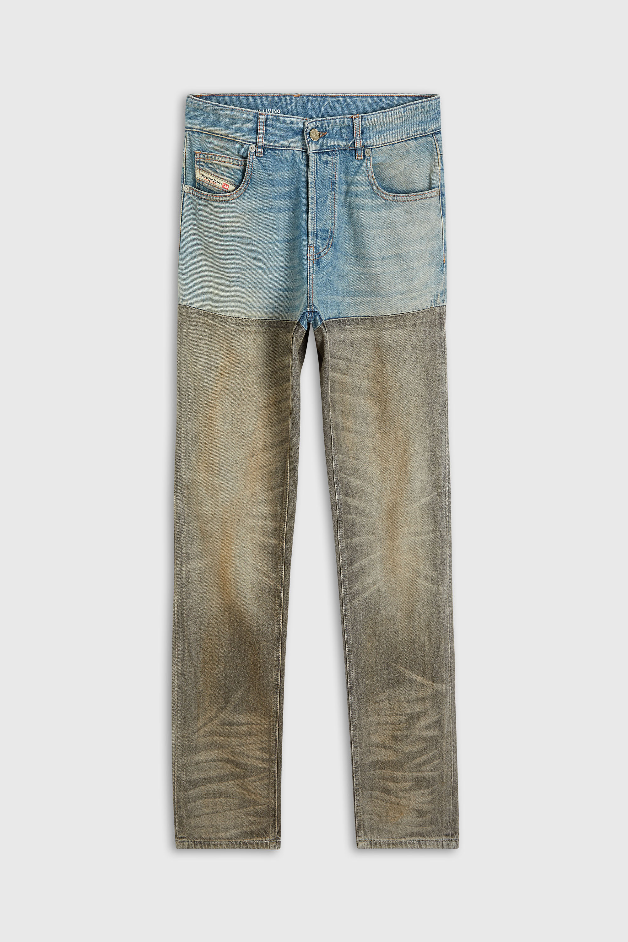 Diesel - Man's Slim Jeans 1993 D-Vyl 0ADDX, Grey/Blue - 2