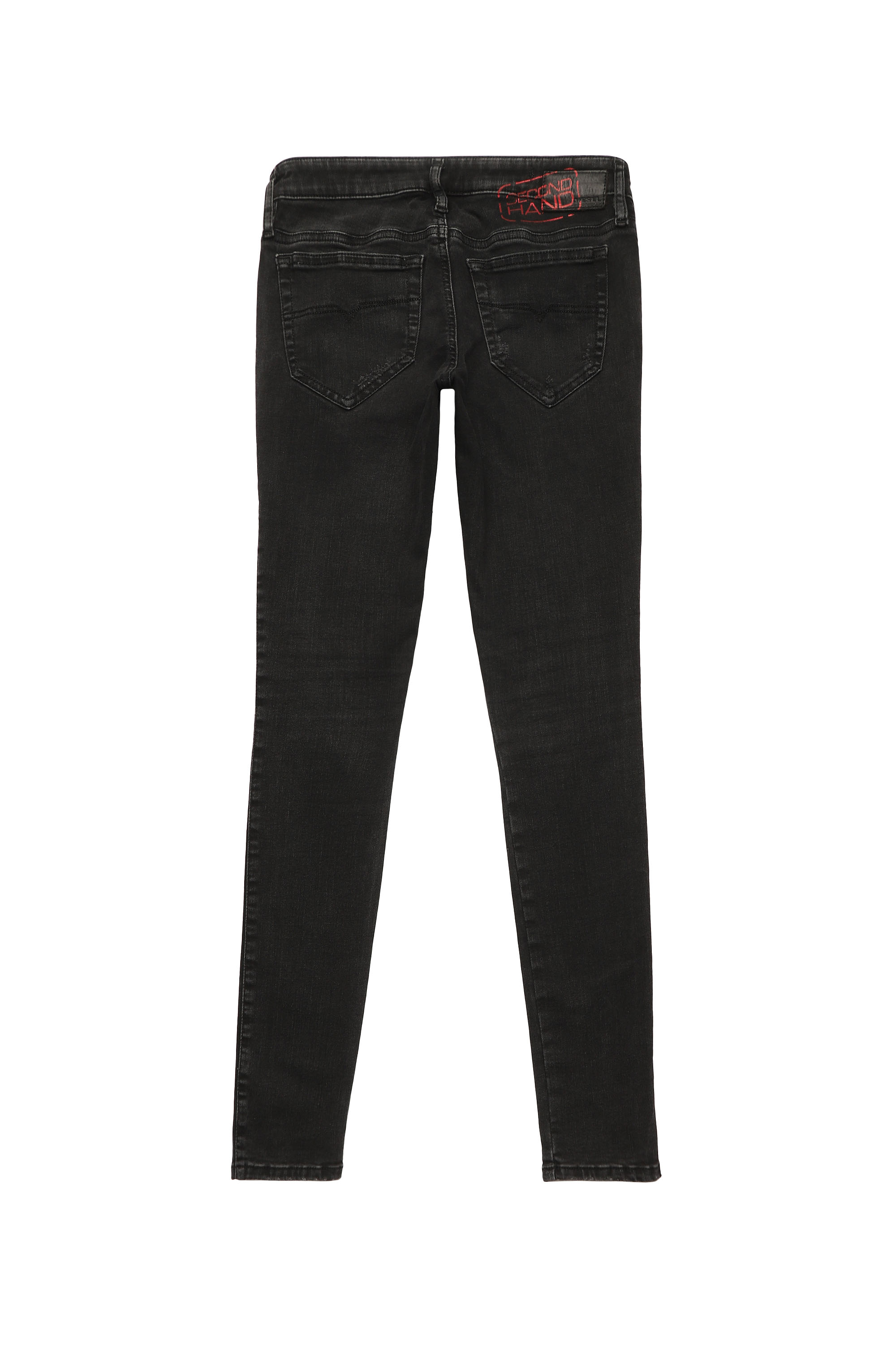 Diesel - SKINZEE-LOW, Woman's Diesel Woman - Jeans Black/Dark grey in Black/Dark grey - 2