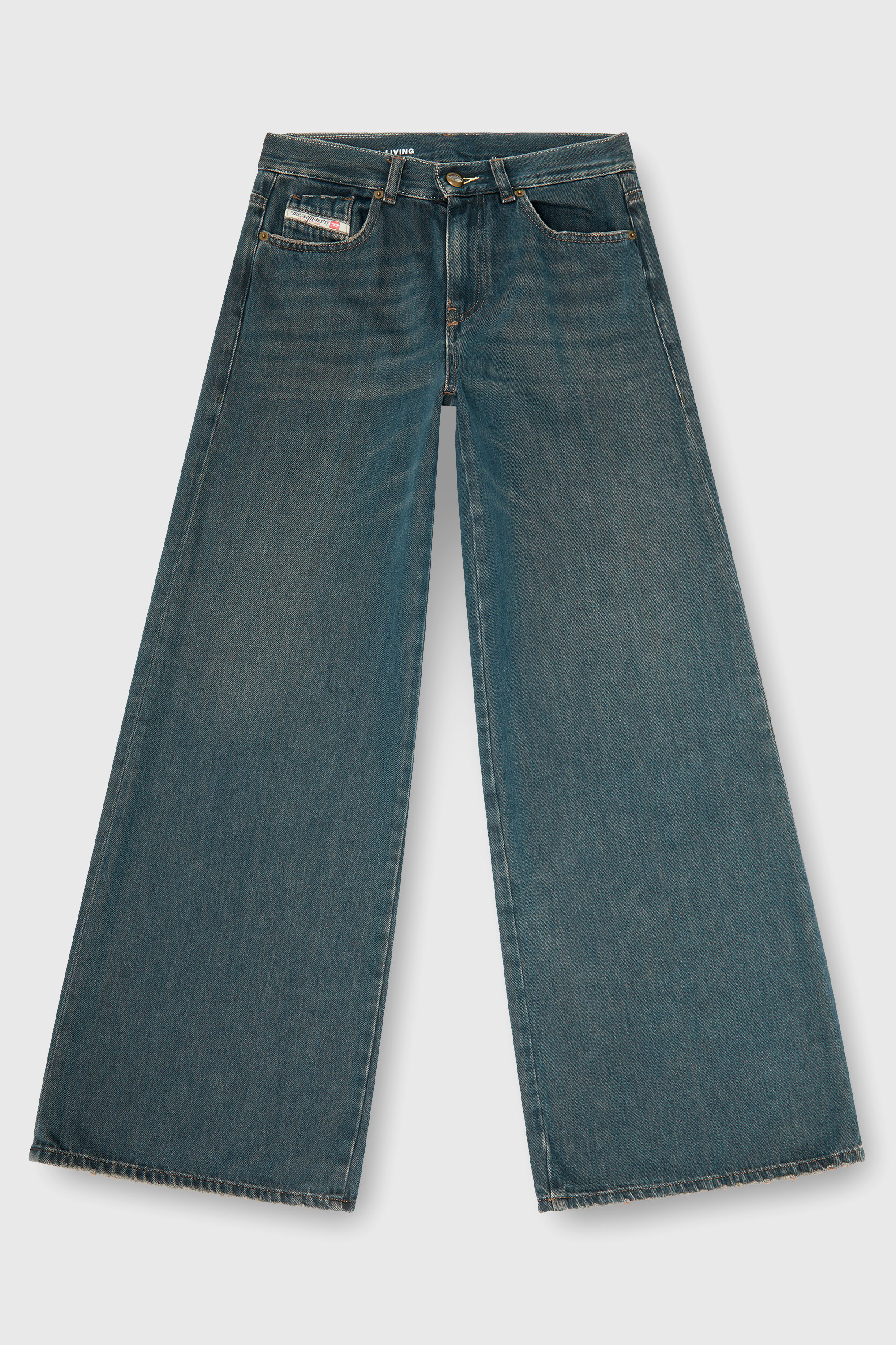 Diesel - Woman's Flare Jeans 1978 D-Akemi 09P83, Dark Blue - 6
