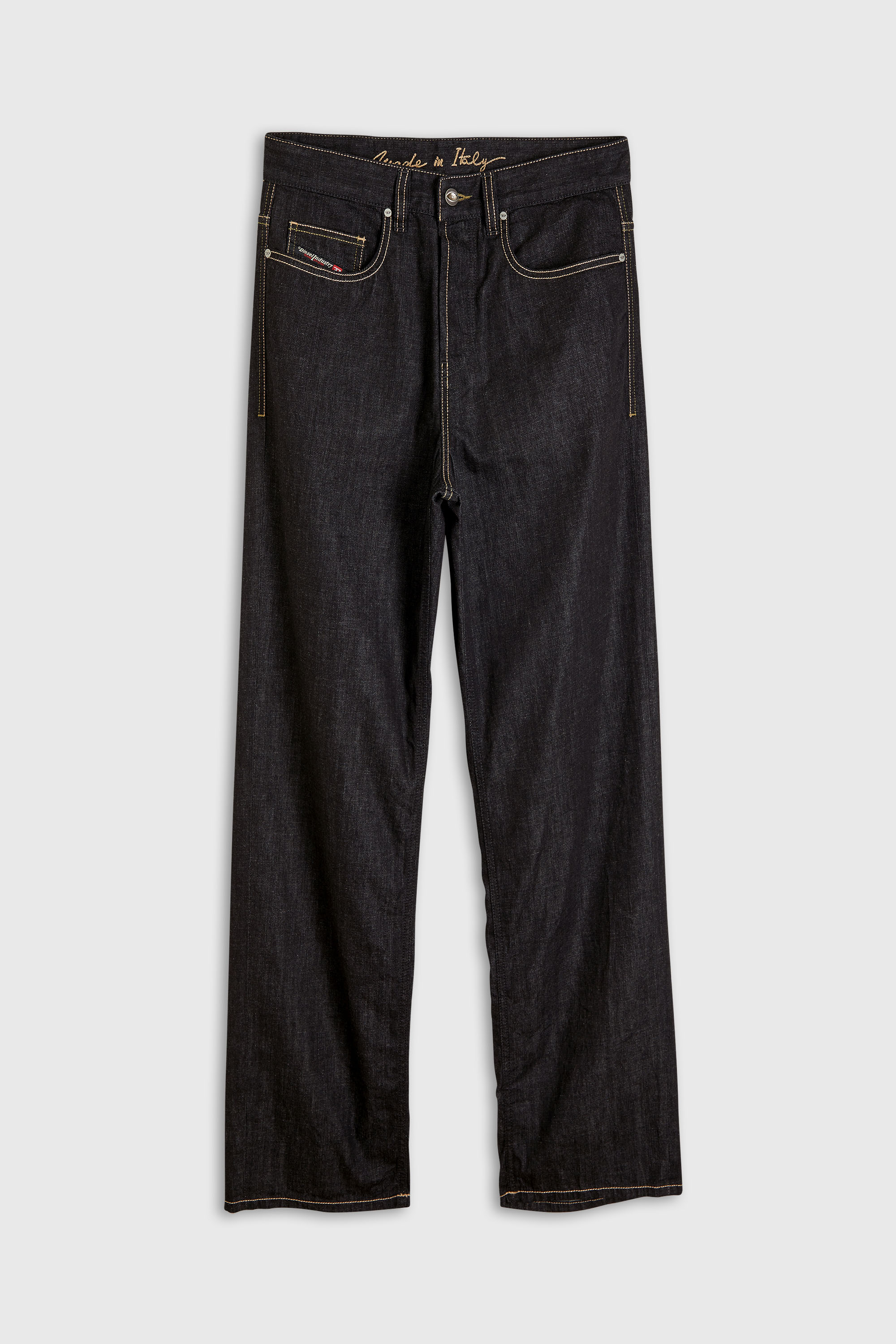 Diesel - Man's Relaxed Jeans 2001 D-Macro 09R42, Black/Dark grey - 2