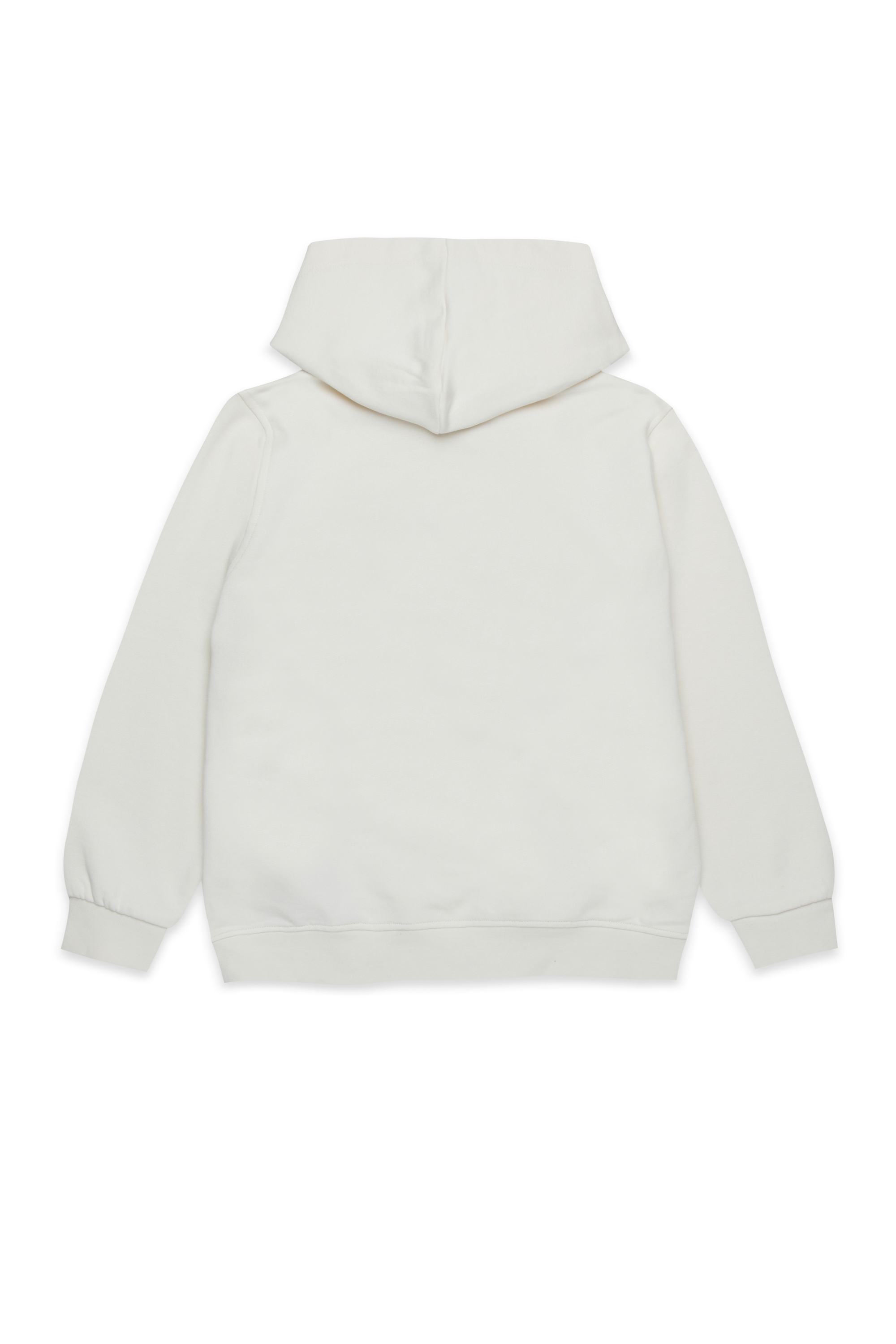 Diesel - SINNY, Woman's Hoodie with tonal Oval D embroidery in White - 2