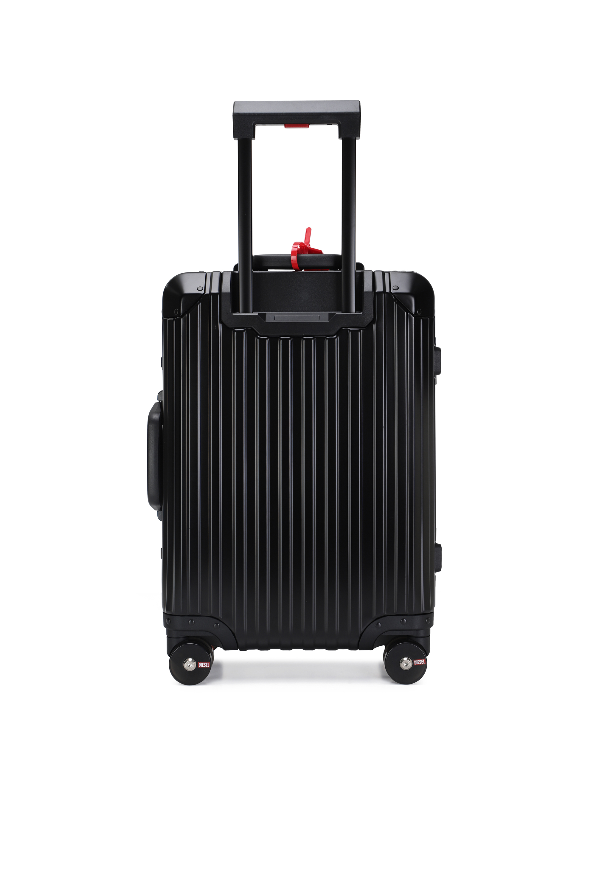 Diesel - DIESEL ALUMINUM TROLLEY- DSL002, Unisex's Aluminum suitcase size S in Black - 2