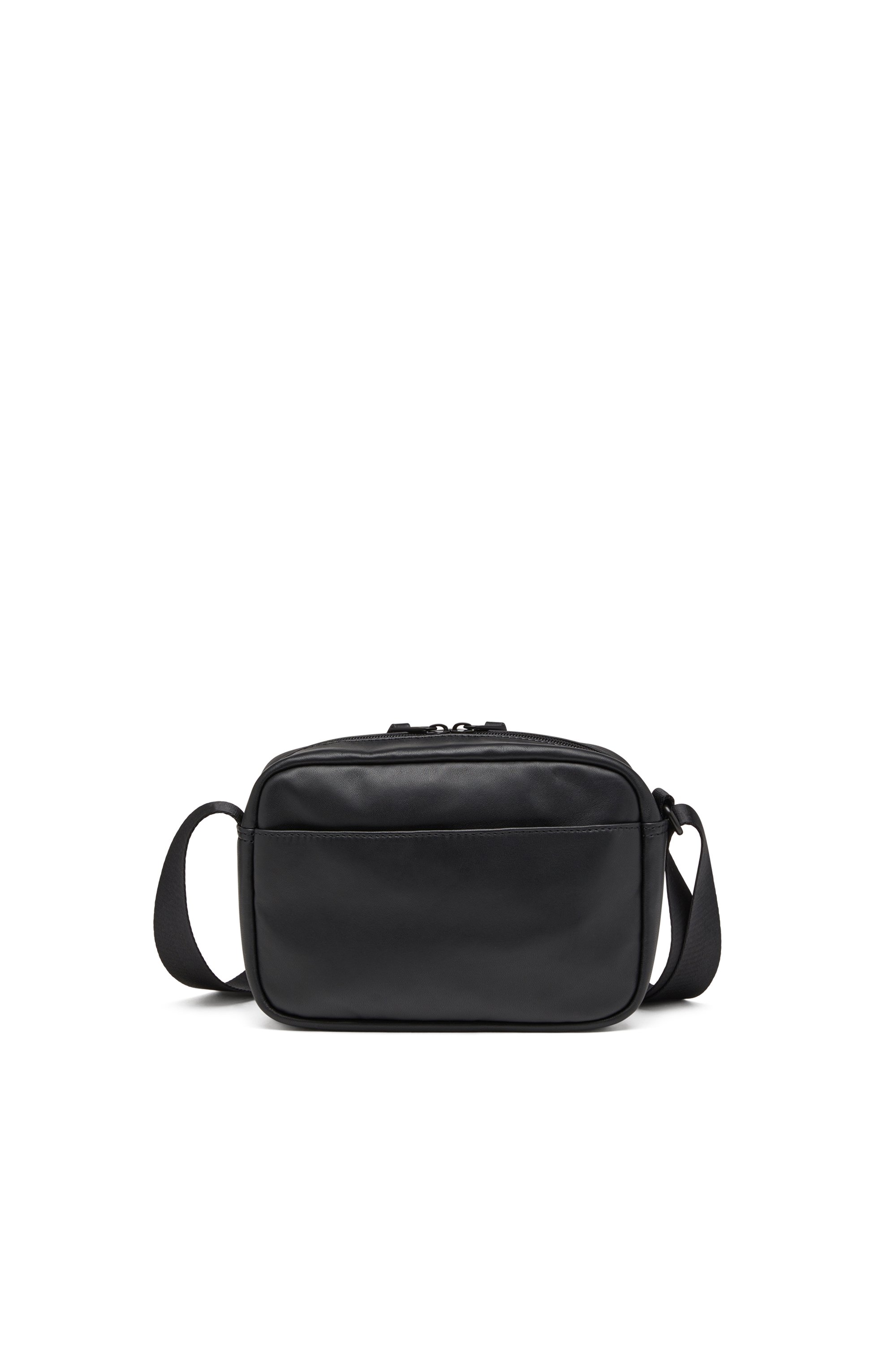 Diesel - RAVE CAMERA BAG X, Man's Rave-Camera bag in nappa leather in Black - 2