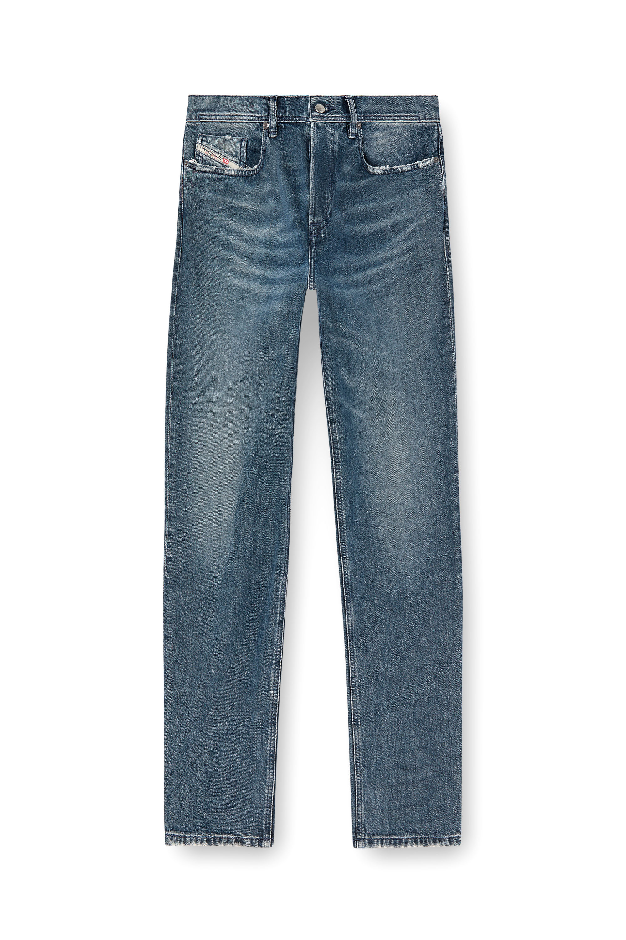 Regular Jeans 2023 D-Finitive 007Y7, Medium blue Diesel - Man's Regular Jeans 2023 D-Finitive 007Y7, Medium blue - 2