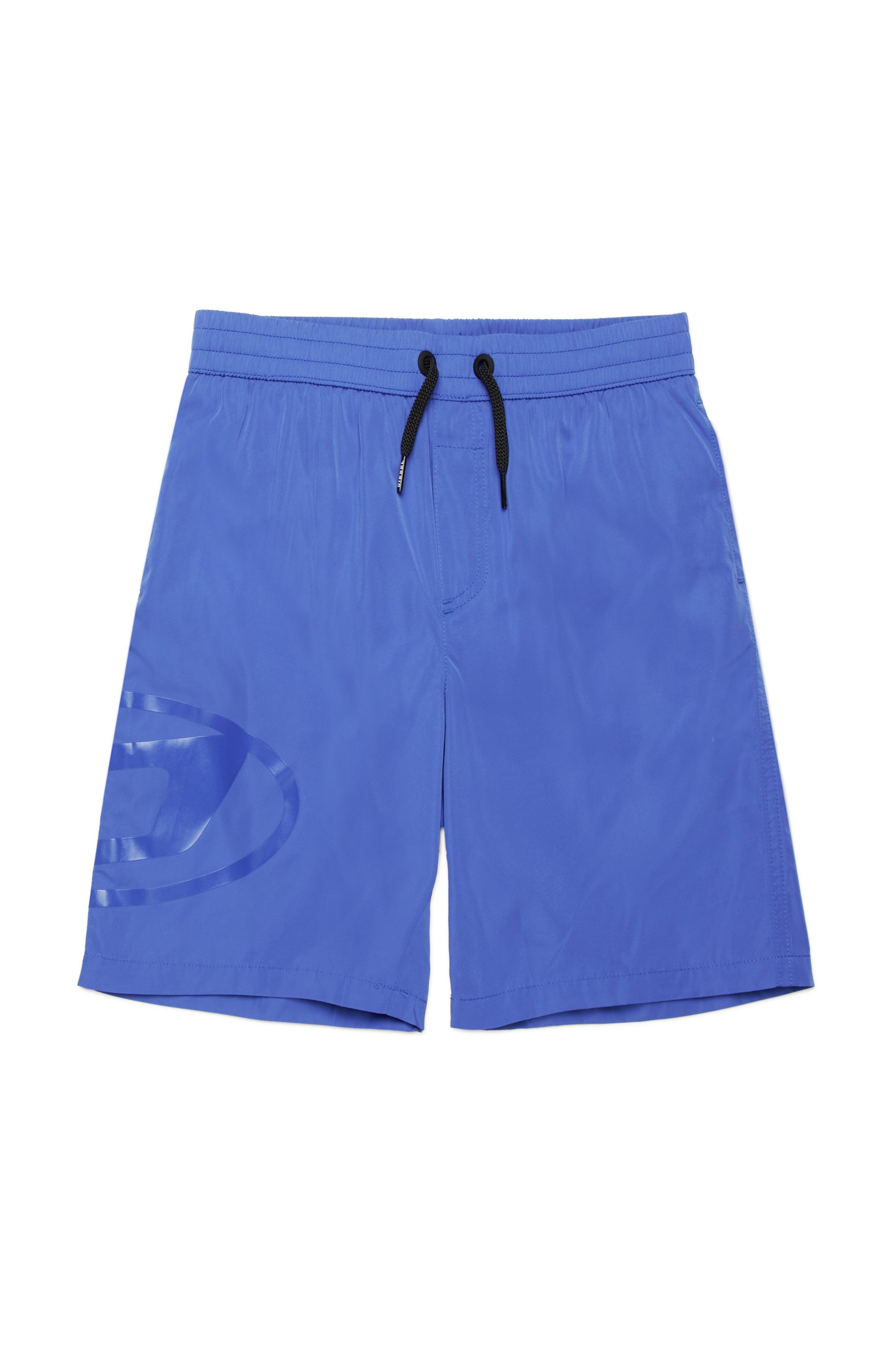 Diesel - MIPRUL, Man's Swim shorts with tonal Oval D logo in Blue - 1