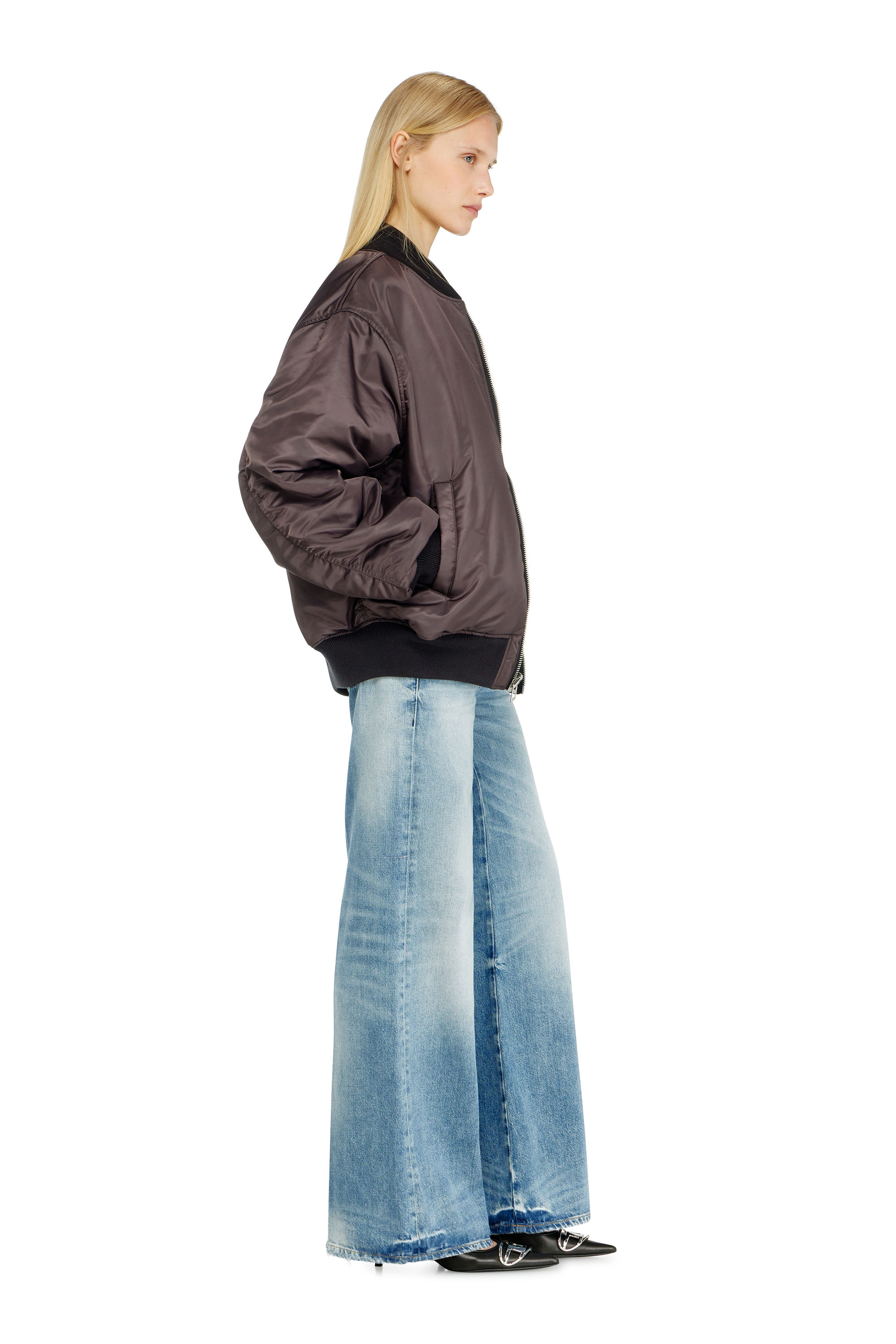 Diesel - Woman's Flare Jeans 1978 D-Akemi 09M07, Light Blue - 2