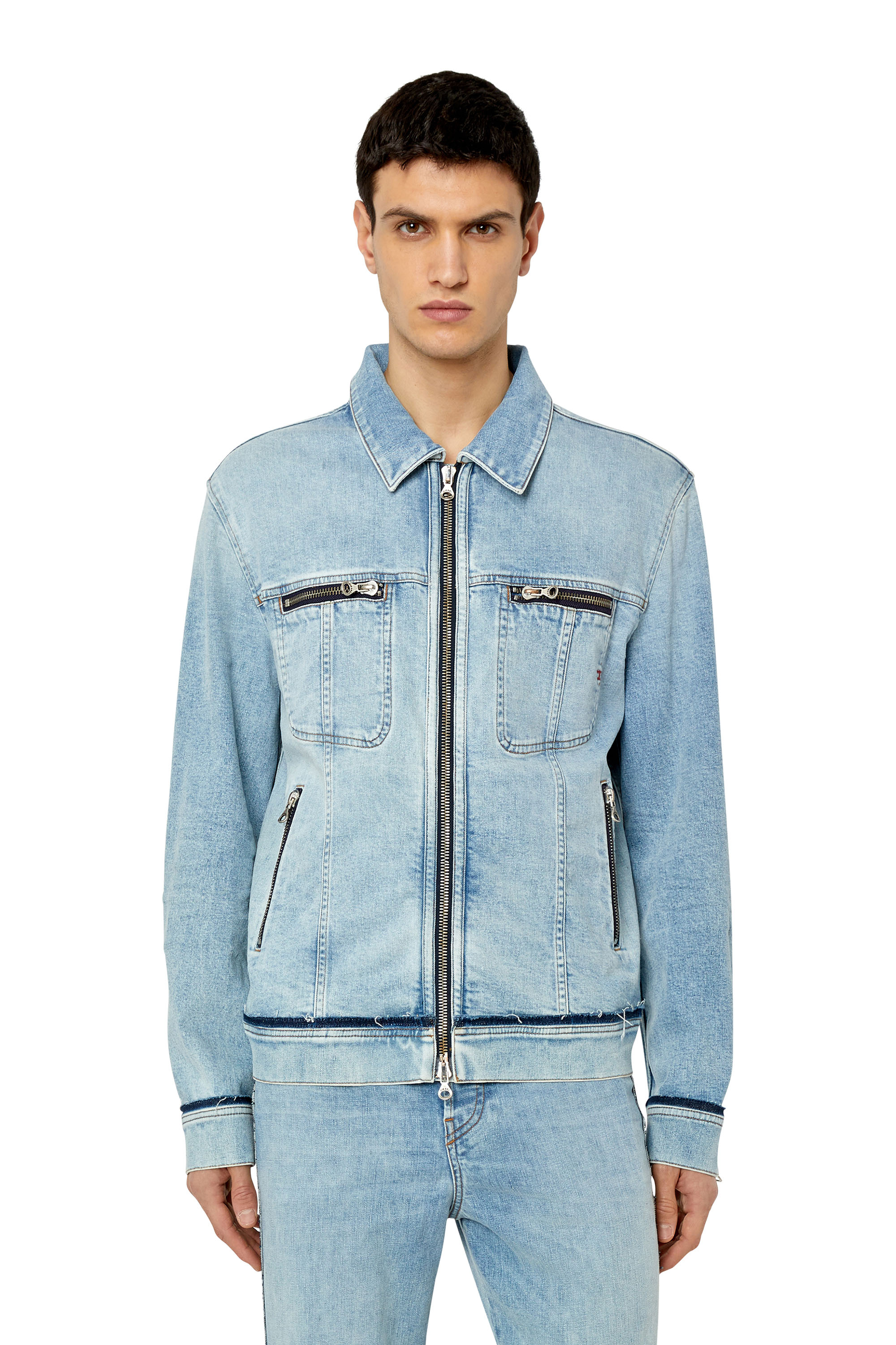 Diesel - D-BARCY-RE, Light Blue - Image 1
