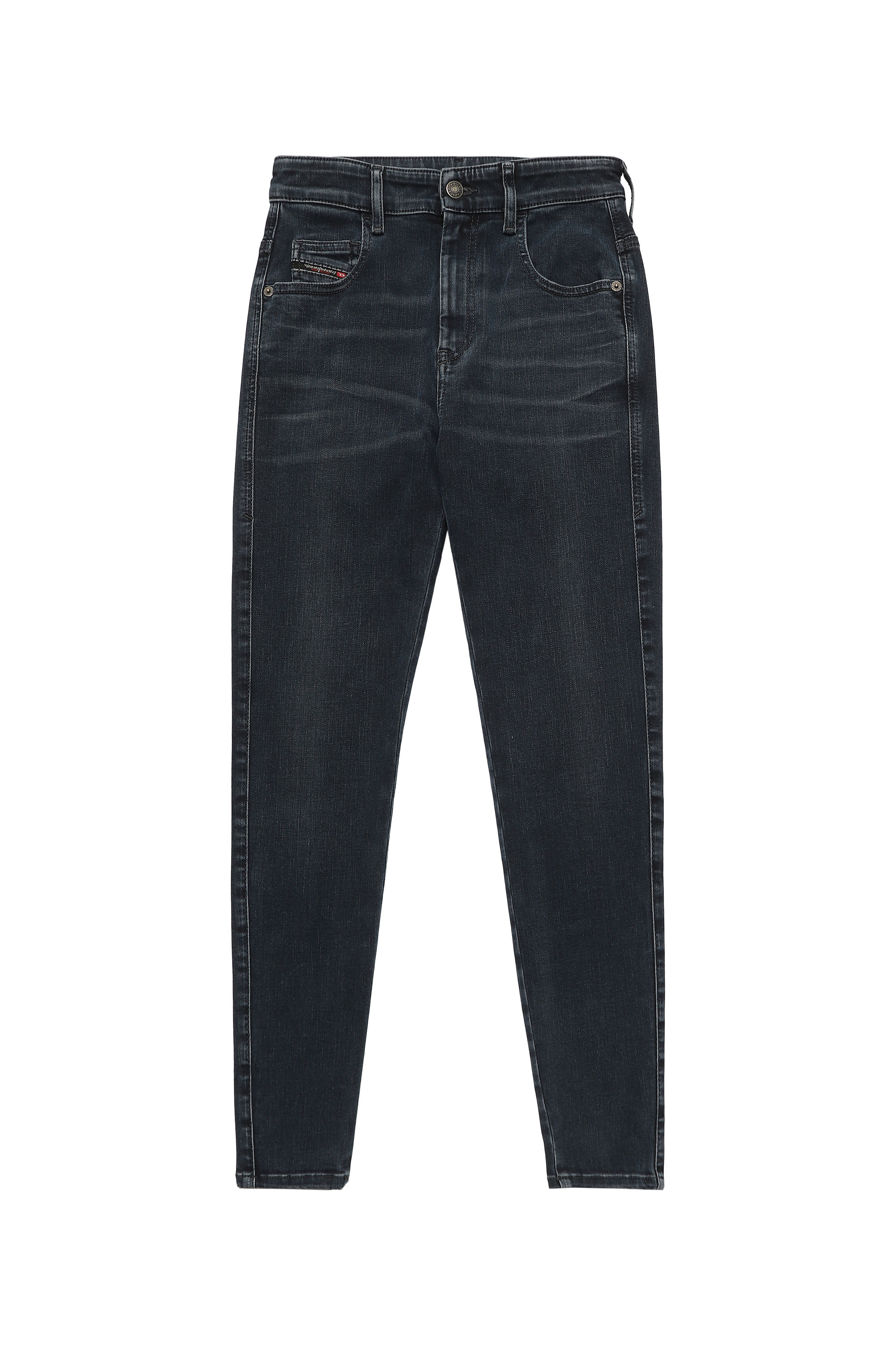 Diesel - D-SLANDY-HIGH, Woman's Diesel Woman - Jeans Dark blue in Dark Blue - 1