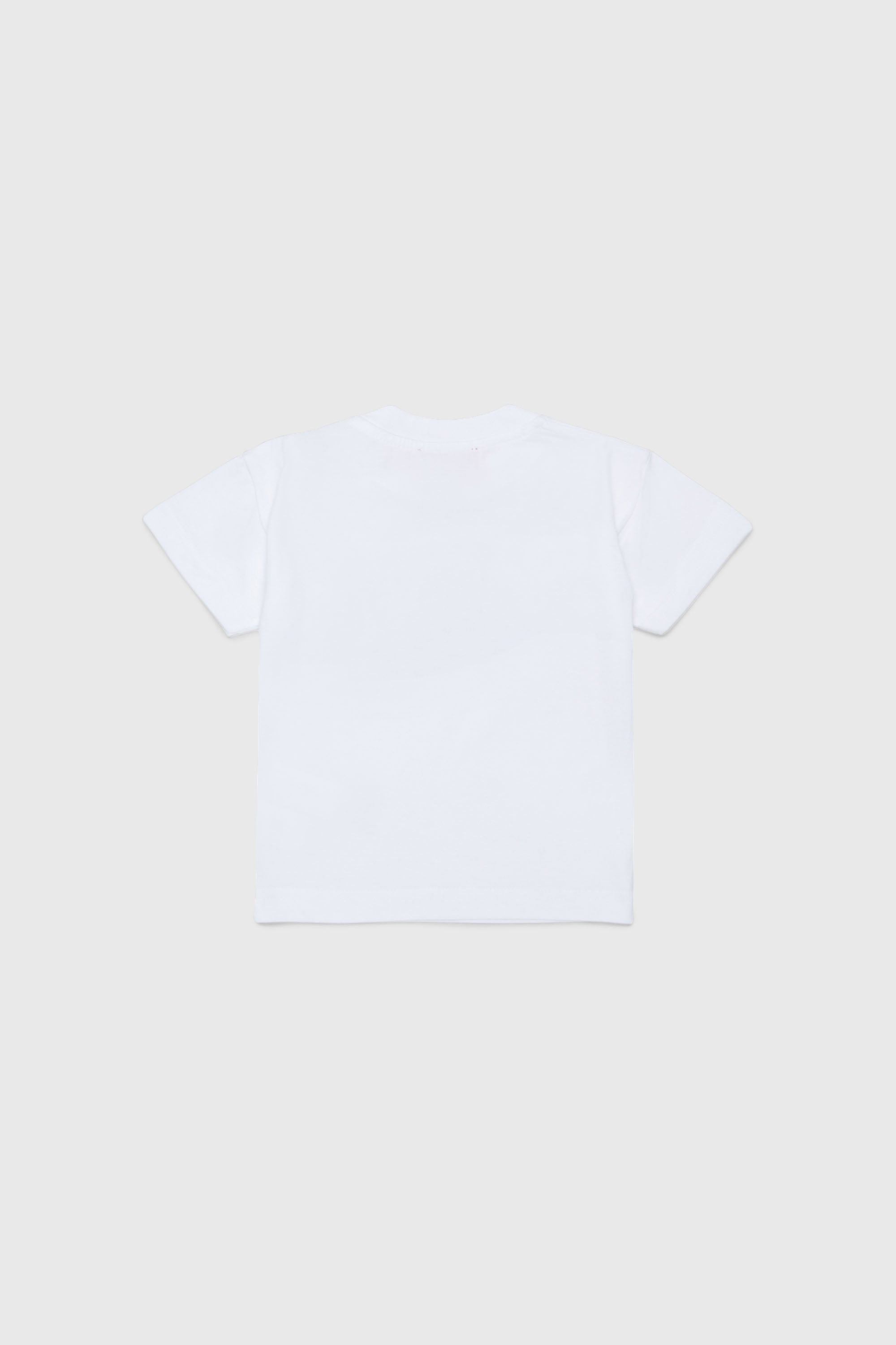 Diesel - TDSELB, Unisex's Cotton T-shirt with logo print in White - 2