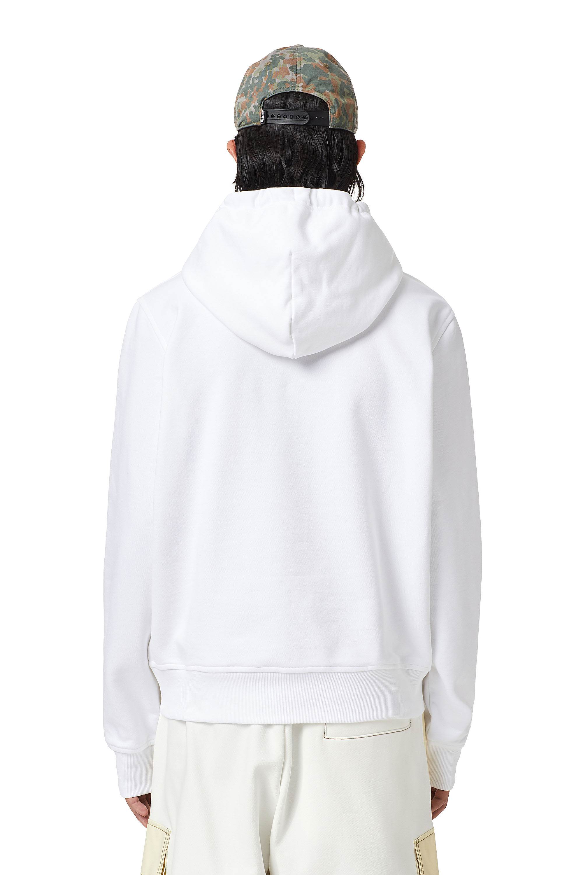 Diesel - S-GINN-HOOD-D, White - Image 4