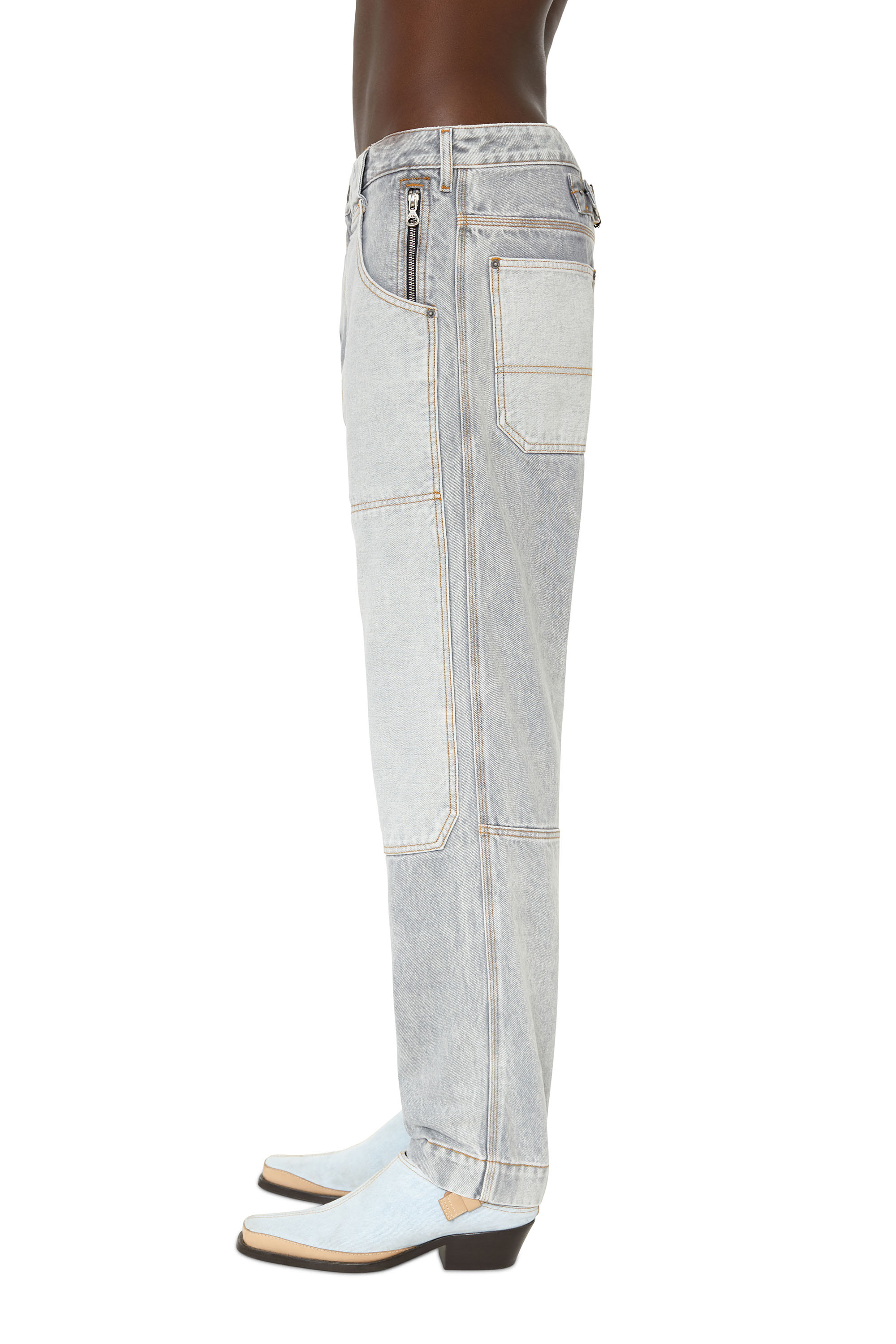 Diesel - P-5-D 007G3 Straight, Light Grey - Image 4