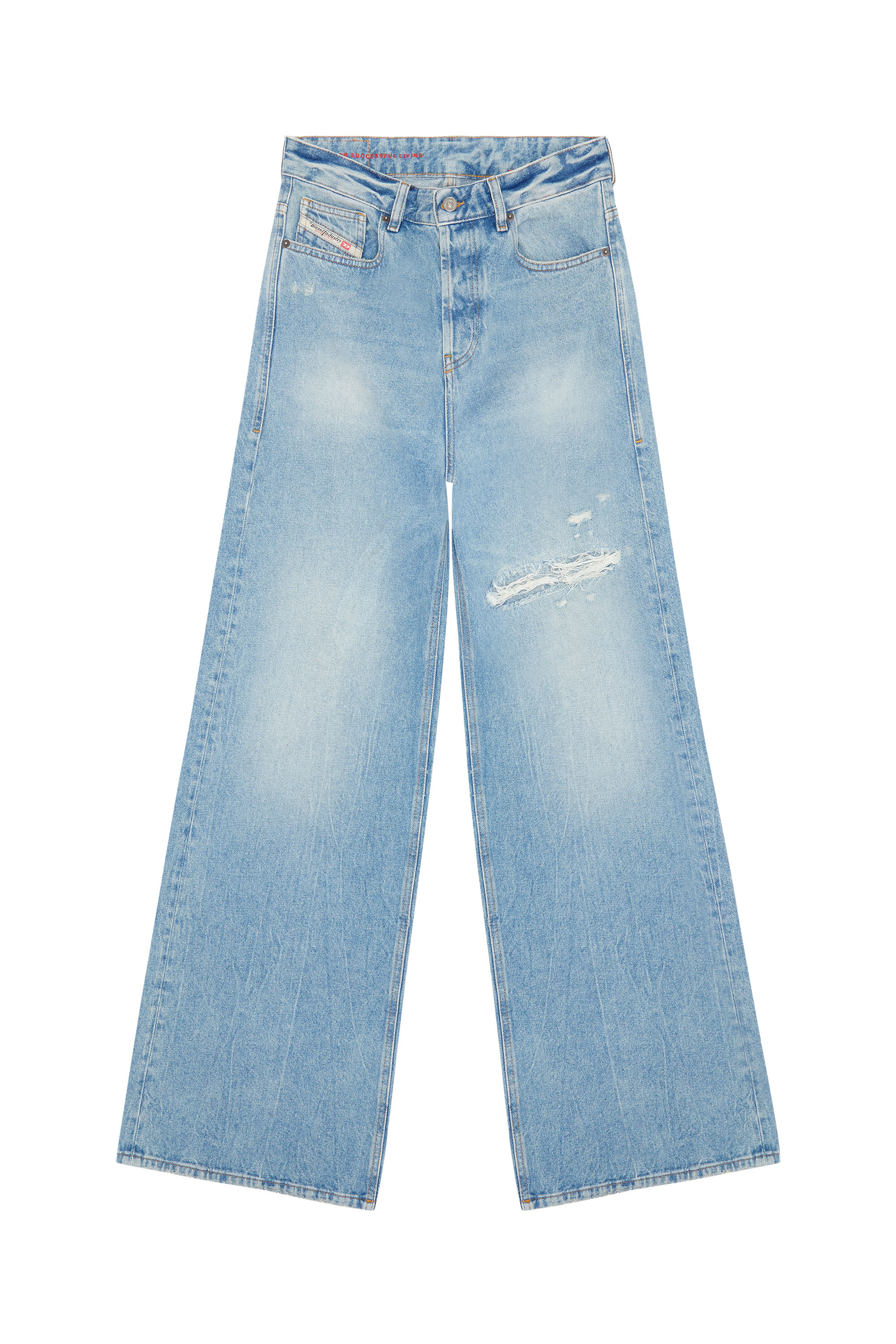 Diesel - Straight Jeans 1996 D-Sire 09E25, Light Blue - Image 5