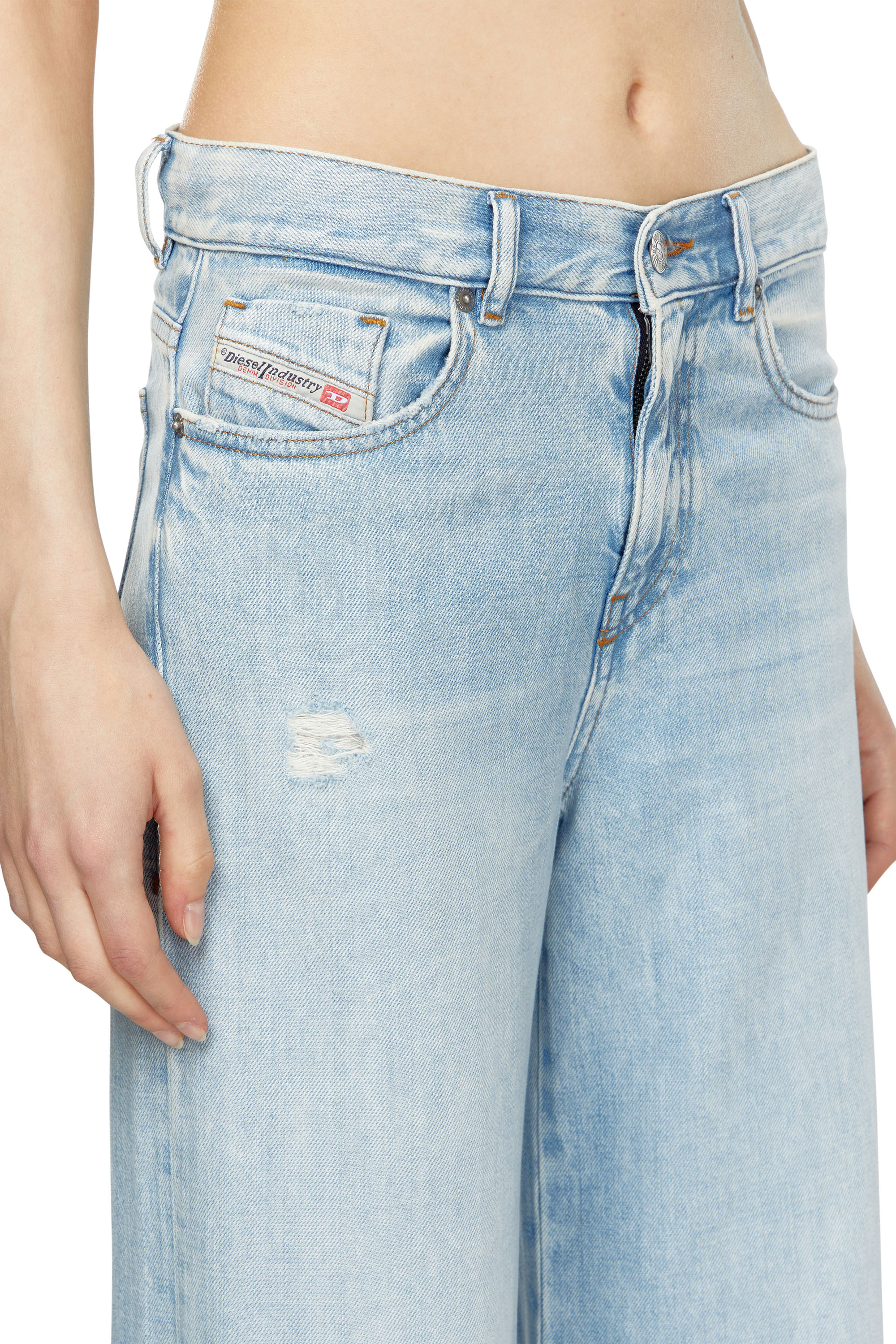 Diesel - Bootcut and Flare Jeans 1978 D-Akemi 068MQ, Light Blue - Image 4