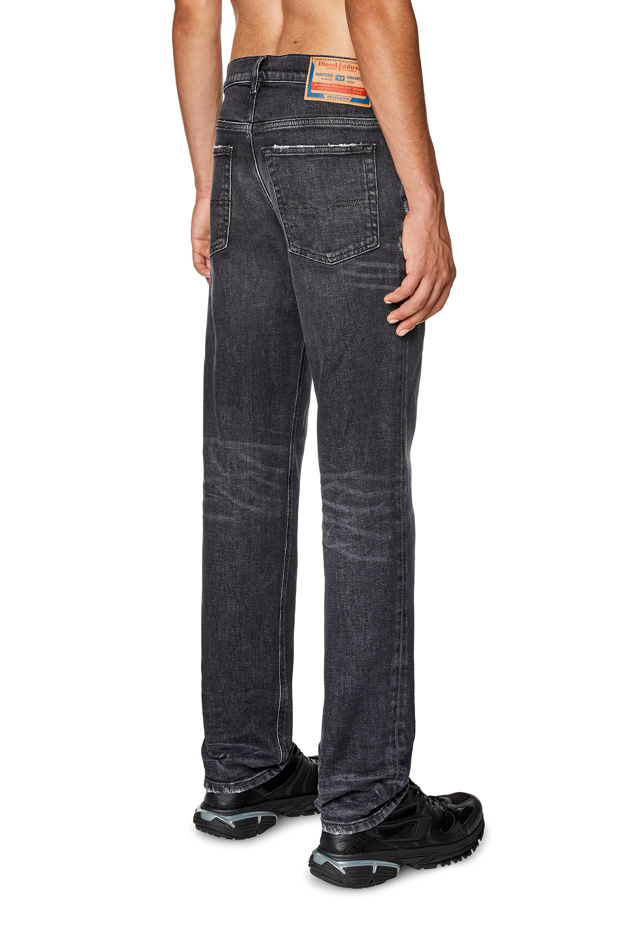 Diesel - Tapered Jeans 2023 D-Finitive 09G23, Black/Dark grey - Image 2