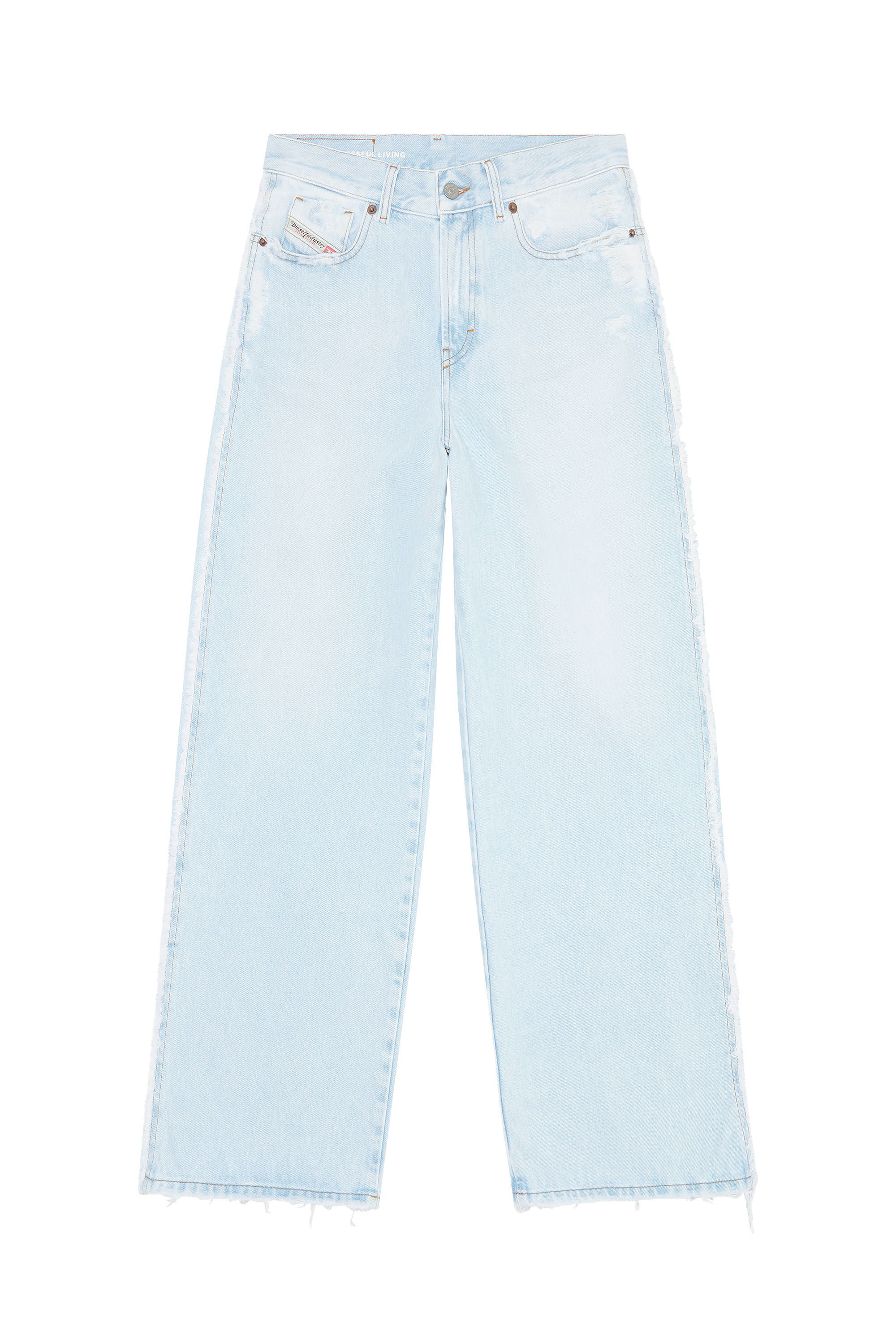 2000 Widee 007M7 Bootcut and Flare Jeans, Light Blue - Jeans