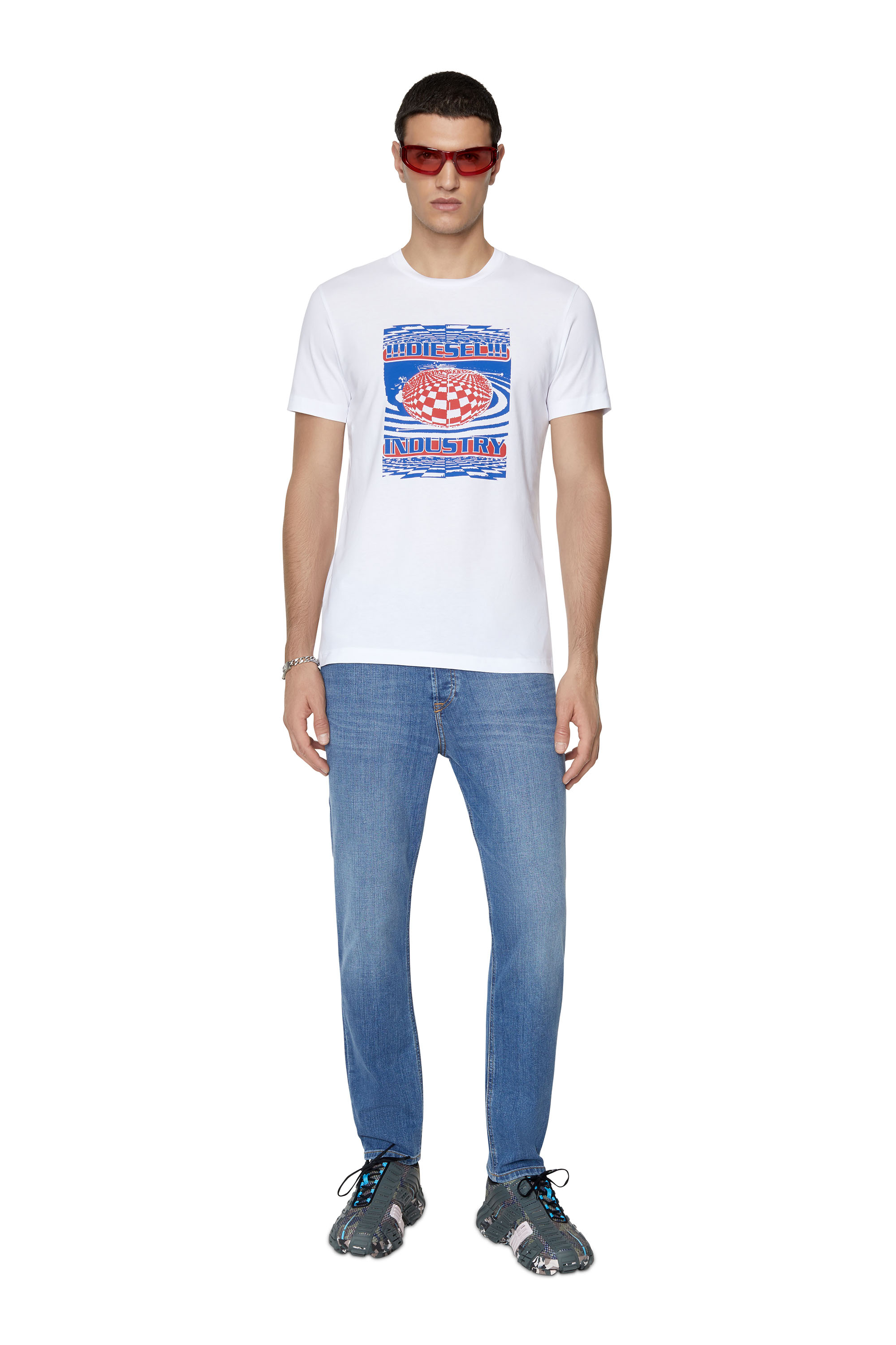 Diesel - 2005 D-Fining 09D47 Tapered Jeans, Medium blue - Image 5
