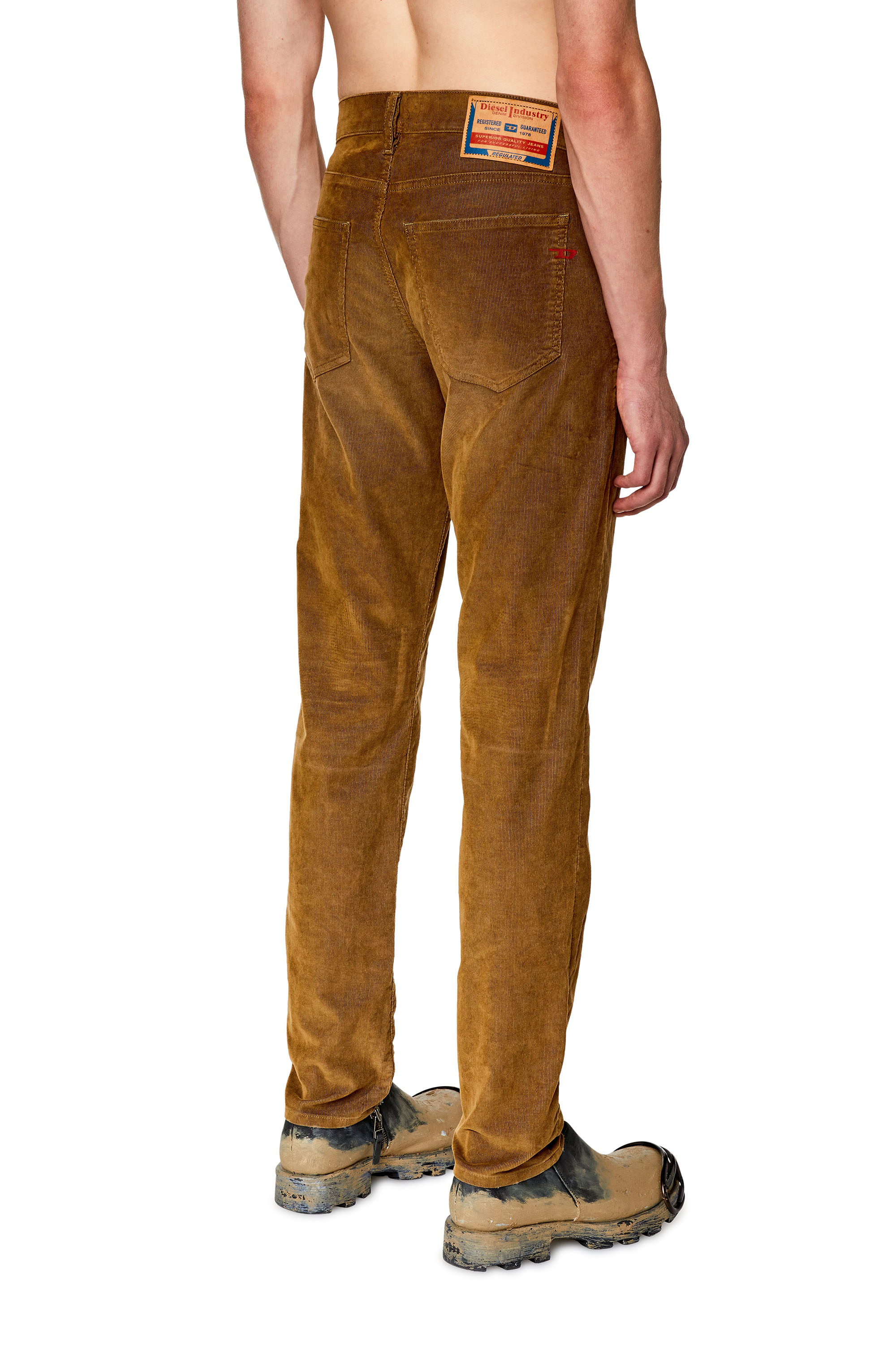 Diesel - Slim Jeans 2019 D-Strukt 003GJ, Light Brown - Image 3